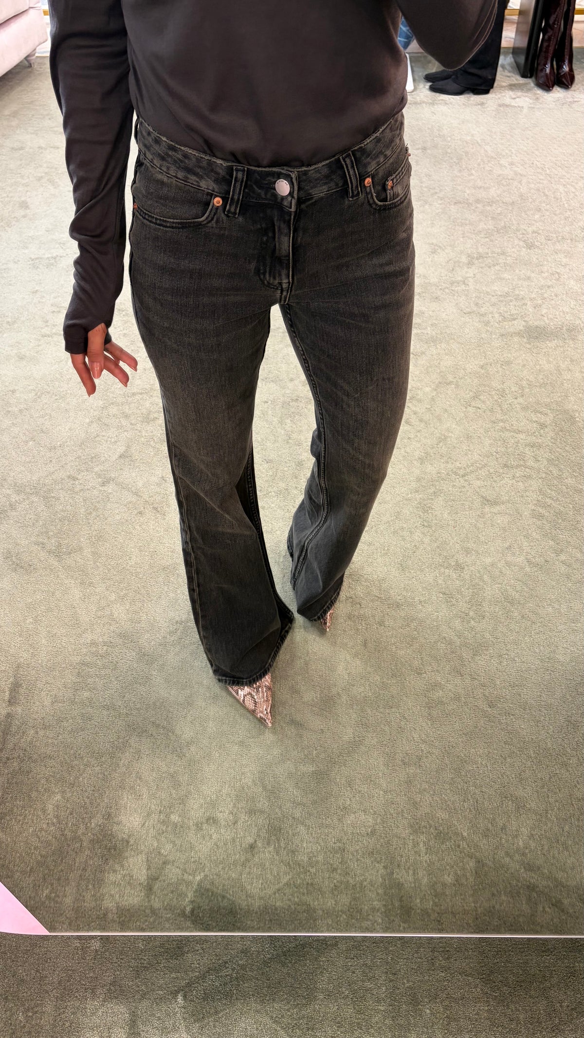Jeans elba Dr.Denim bootcut grigio