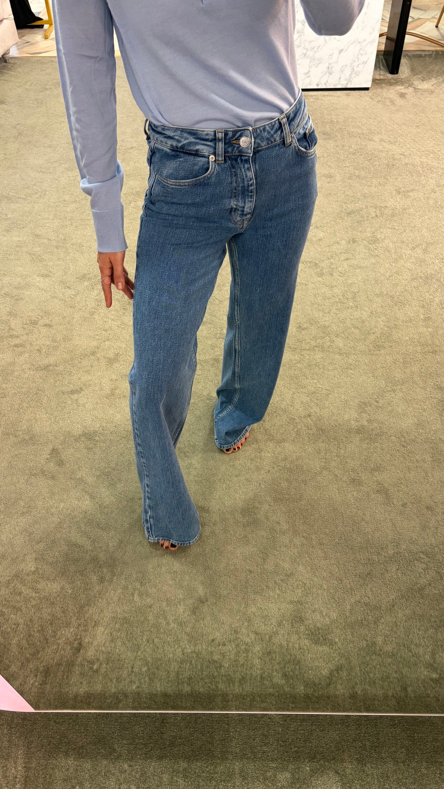 Jeans kori denim medio straight sl