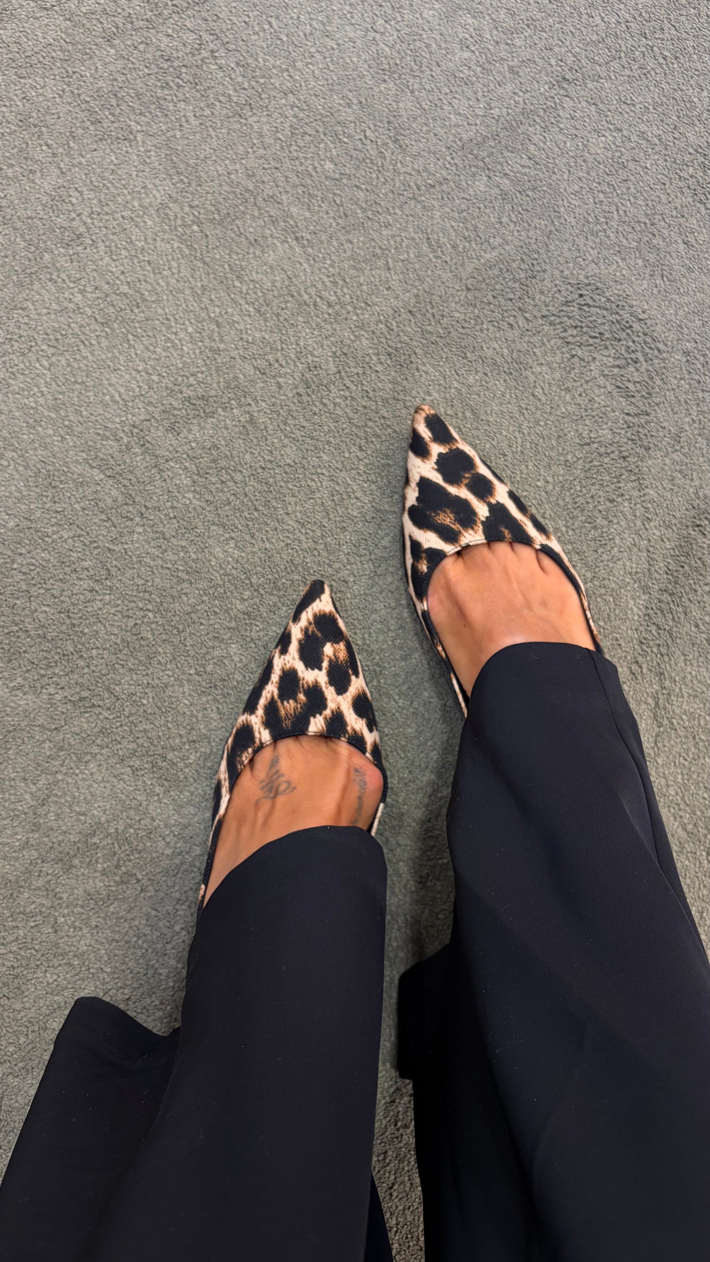 Slingback leopardata tw
