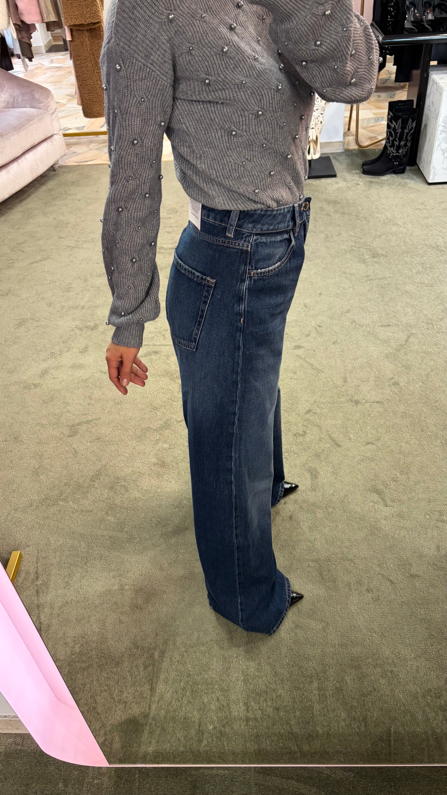 Jeans debby deep blue Icon