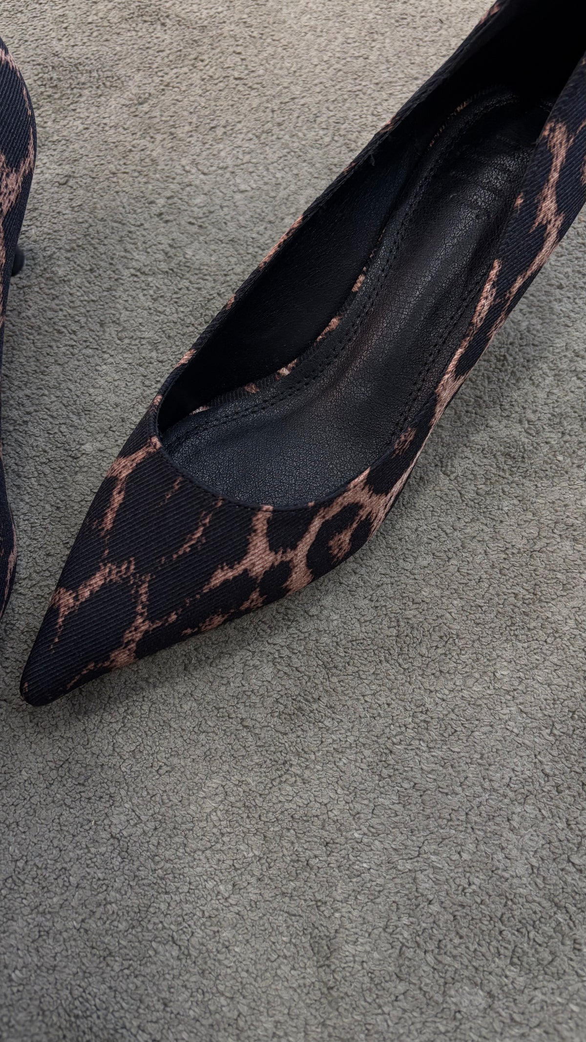 Décolleté leopardata tw