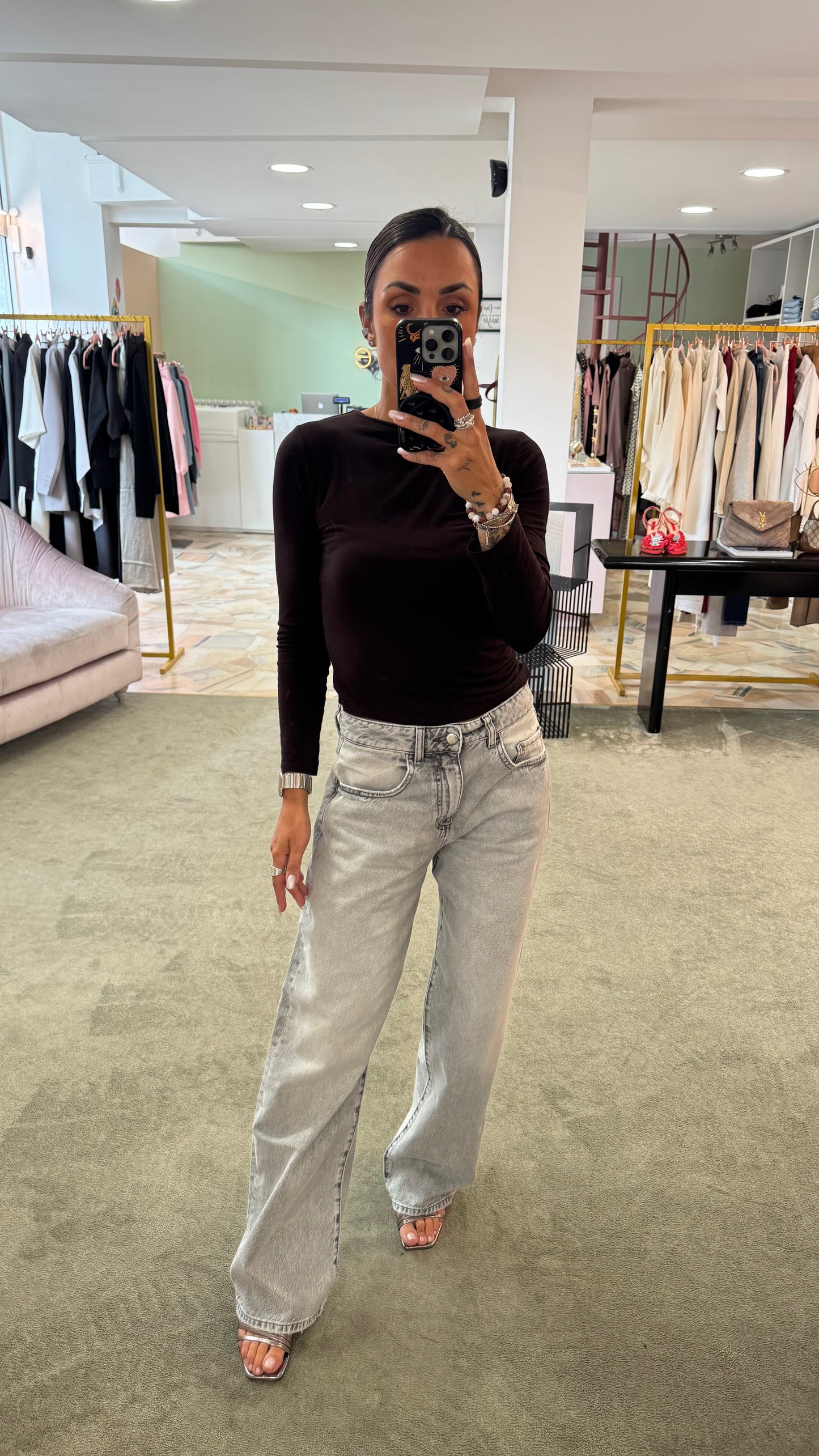 Jeans bea grigio chiaro Icon