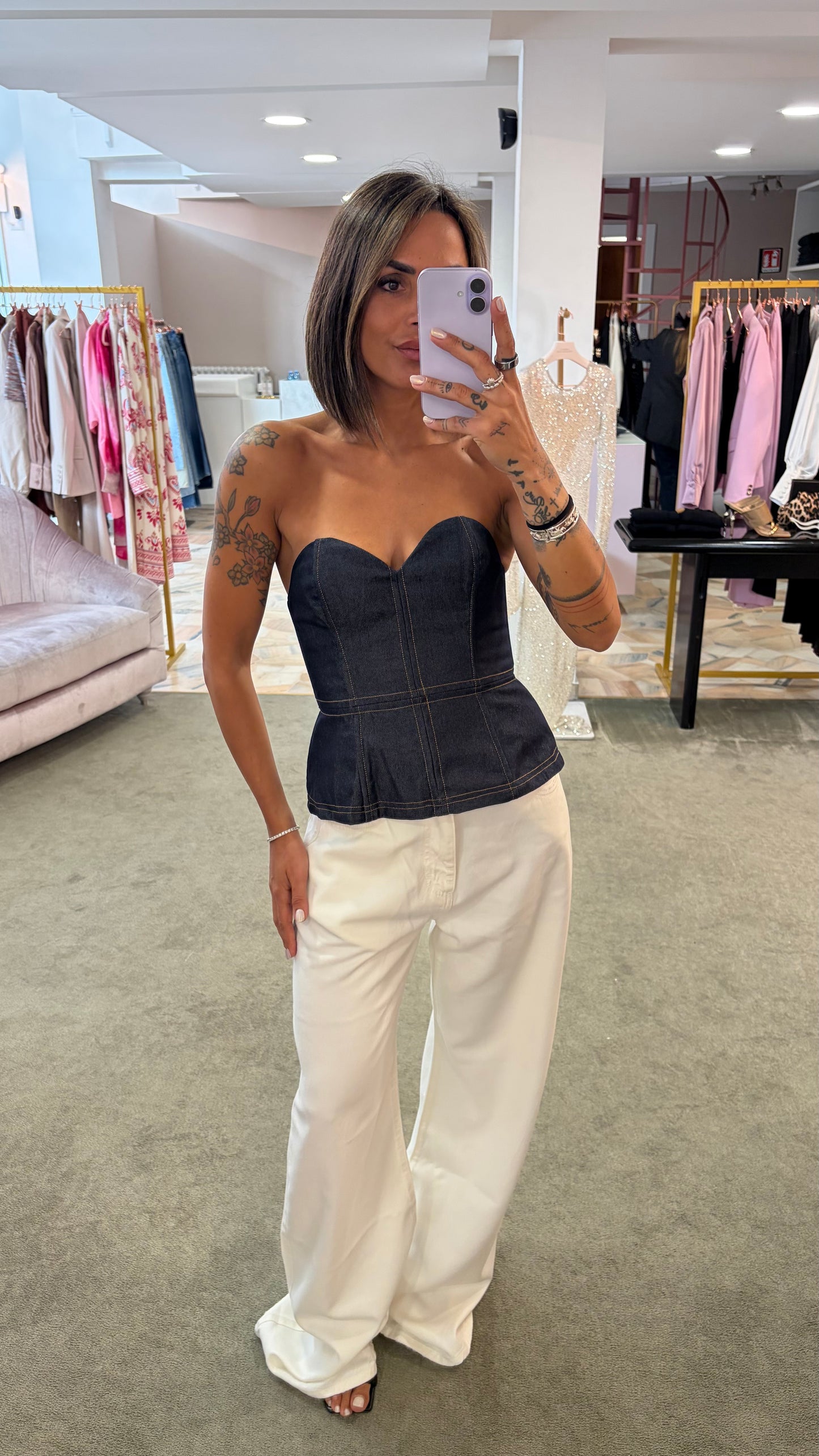 Jeans debby bianco Icon