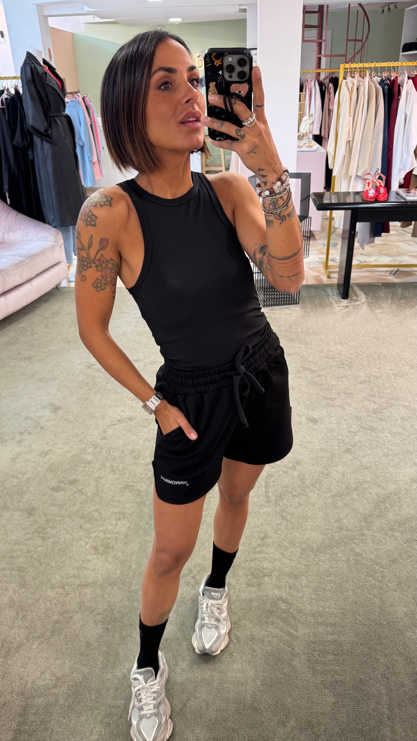 Shorts nero hinnominate