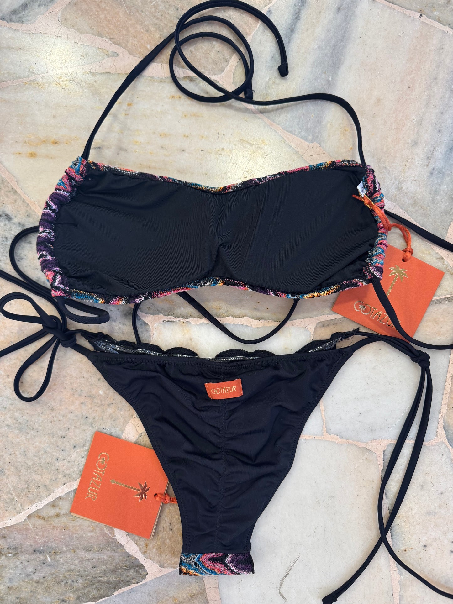 Bikini fascia fantasia missoni Cotazur