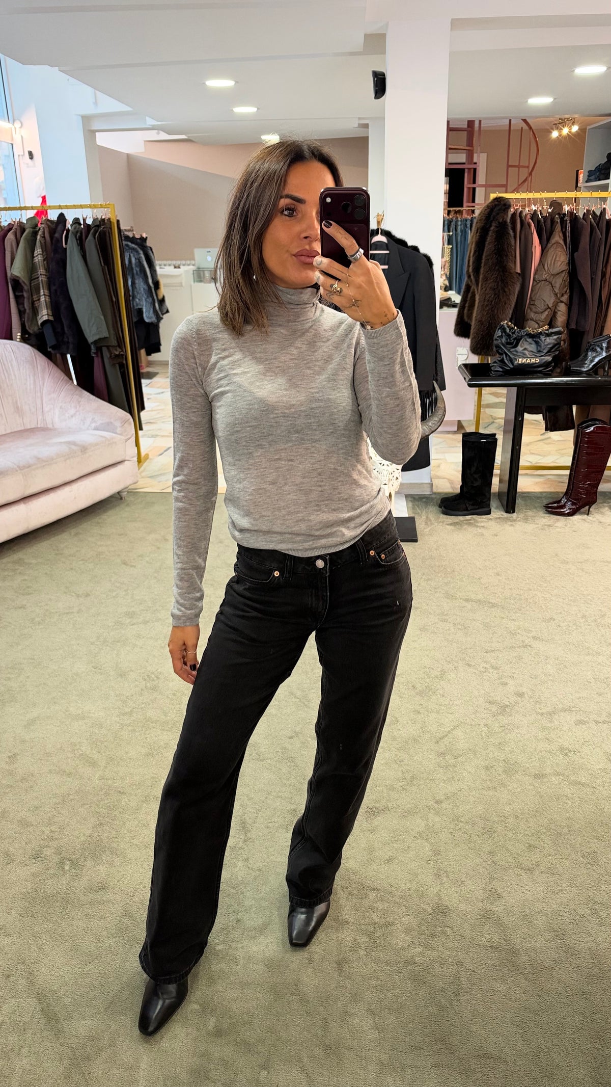 Jeans Echo Dr.Denim straight nero