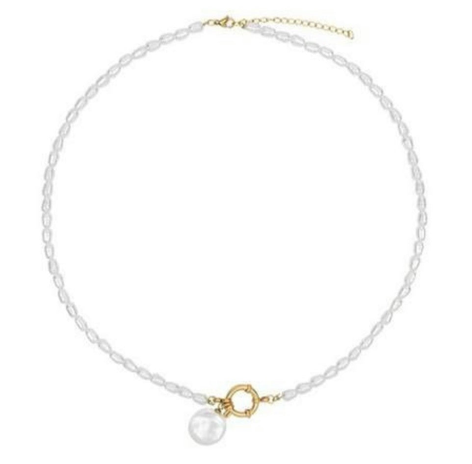 Collana perle di fiume