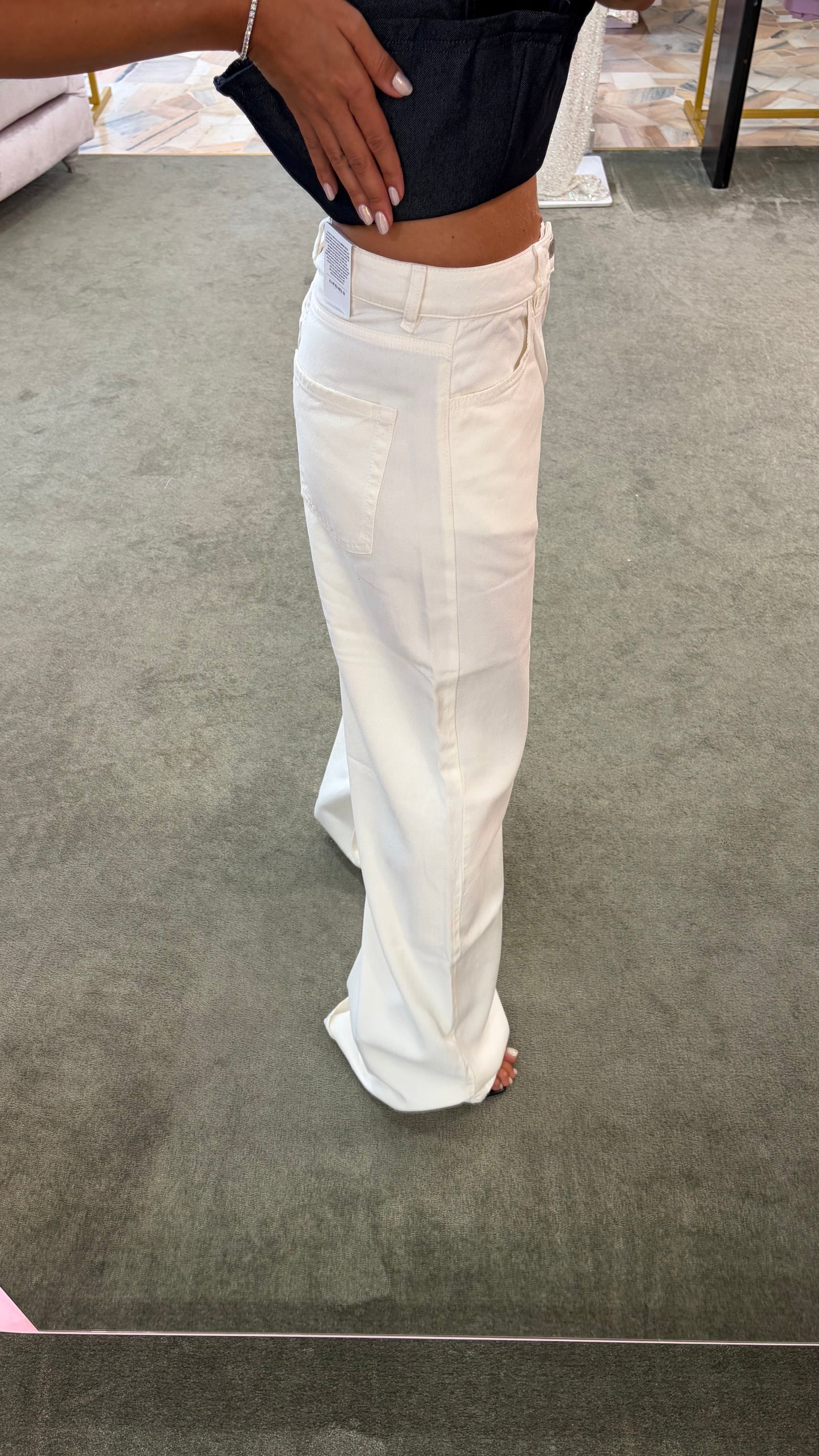 Jeans debby bianco Icon