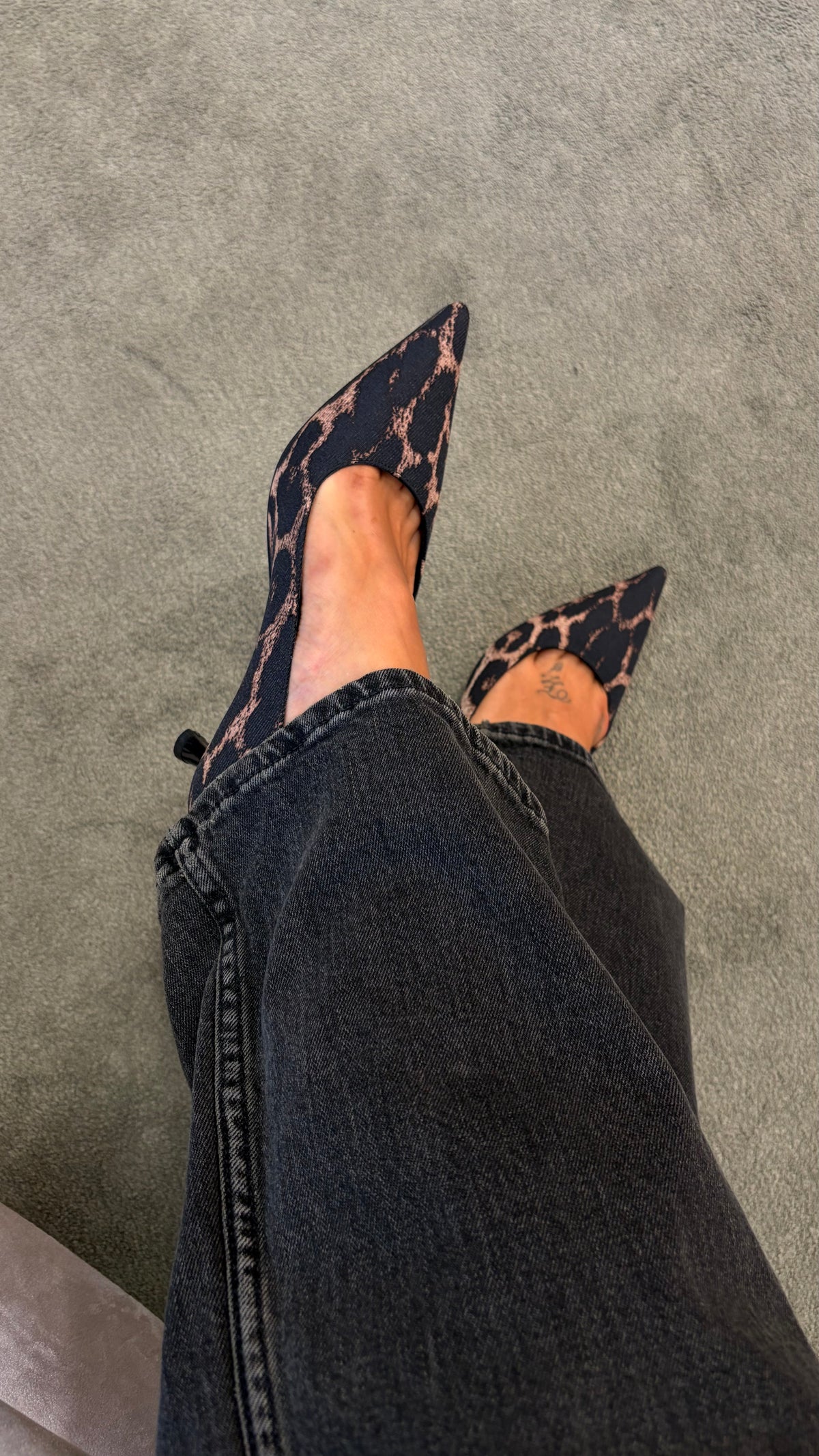 Décolleté leopardata tw