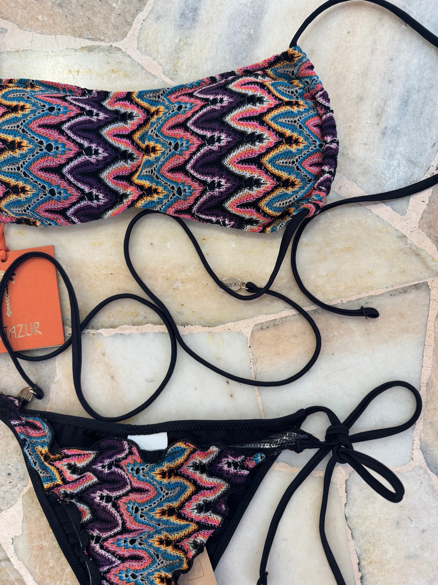Bikini fascia fantasia missoni Cotazur
