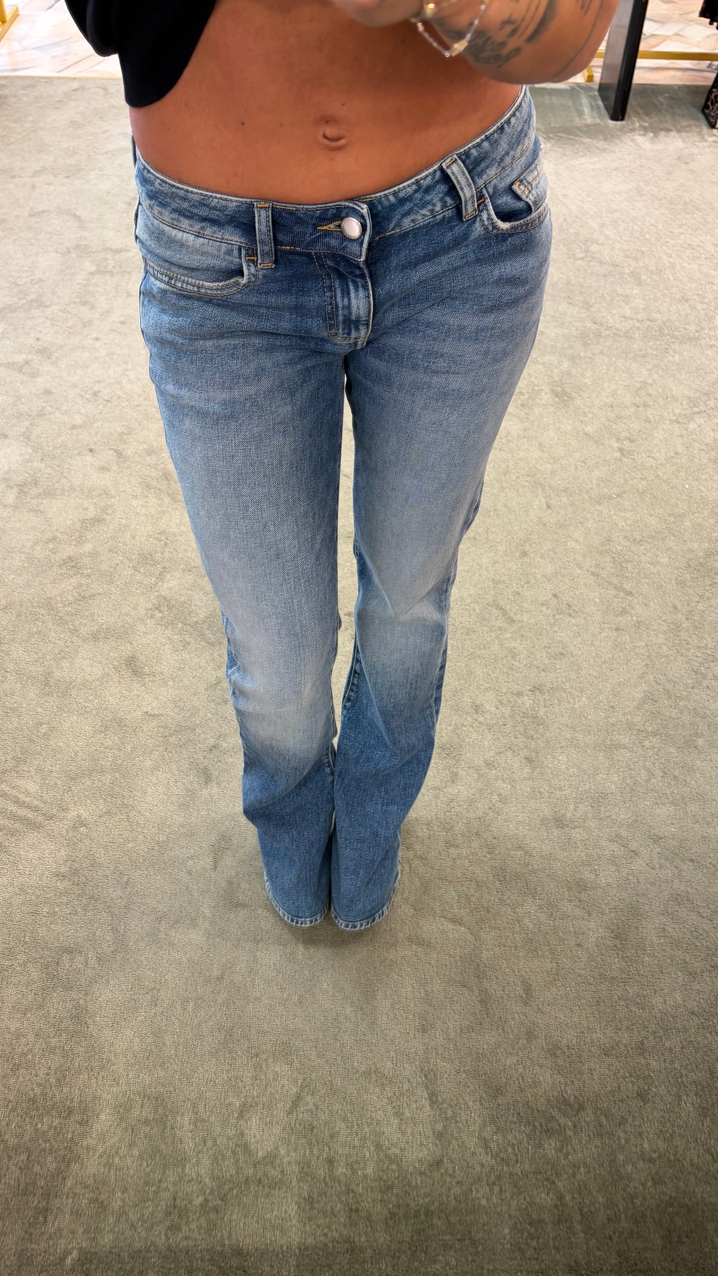 Jeans kendy a zampa vintage Icon