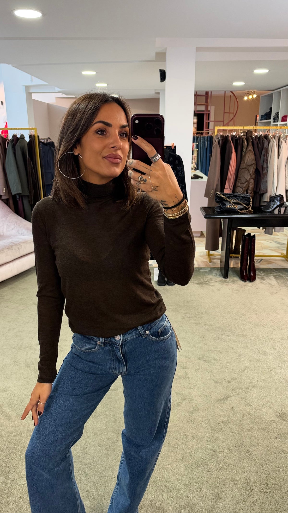 Dolcevita sottogiacca vendy marrone sl