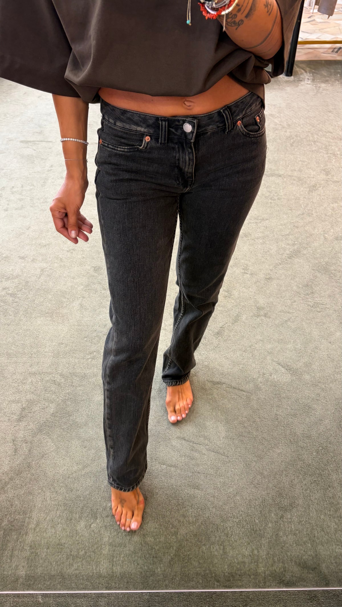 Jeans straw Dr.Denim slim black stonewashed