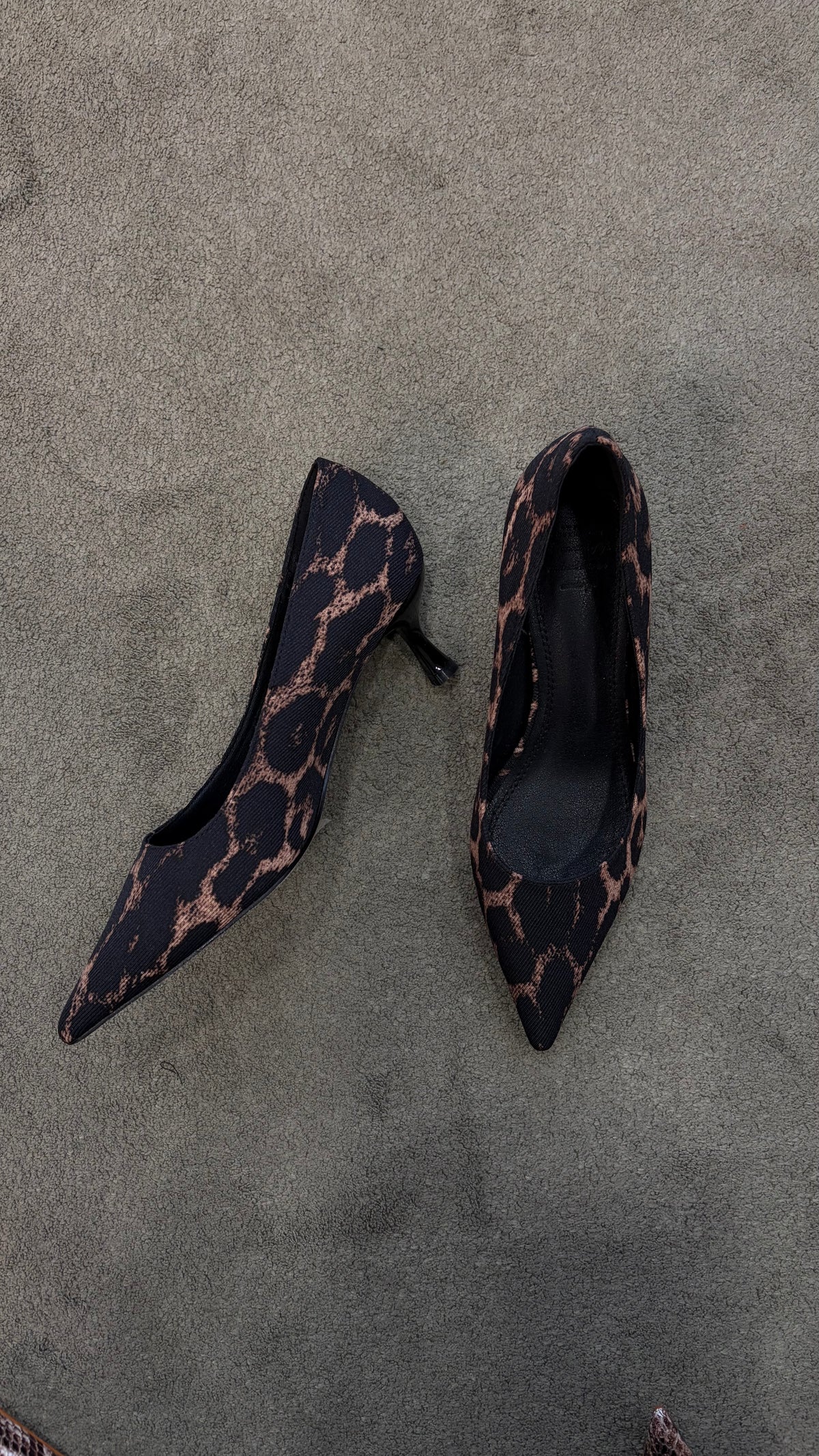 Décolleté leopardata tw