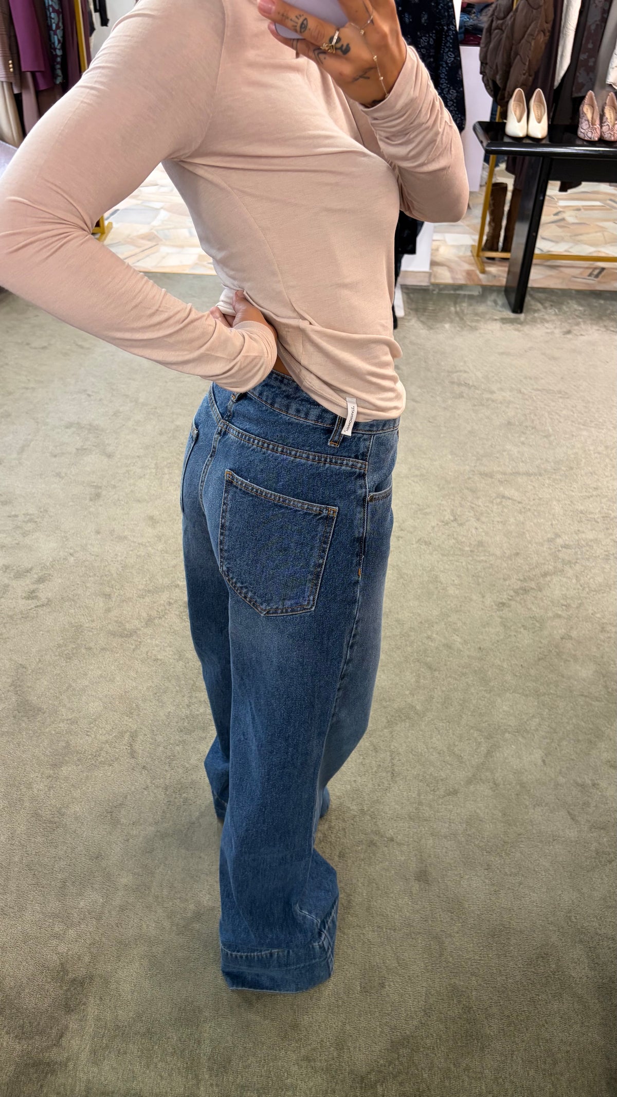 Jeans belen denim medio flare Hinnominate