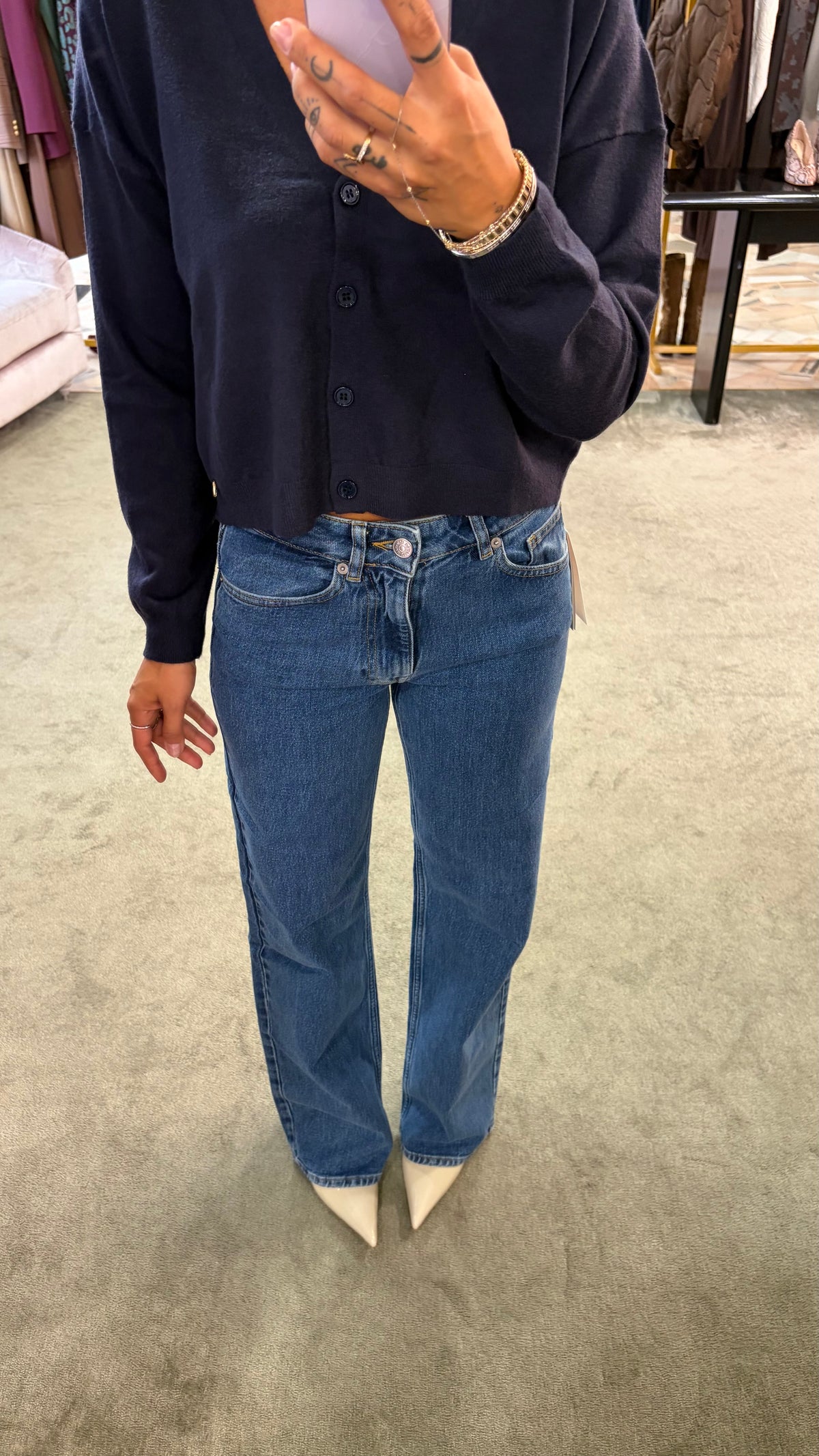 Jeans kori denim medio straight sl