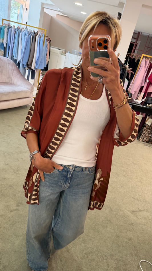 Kimono mattone fantasia Kenya ay