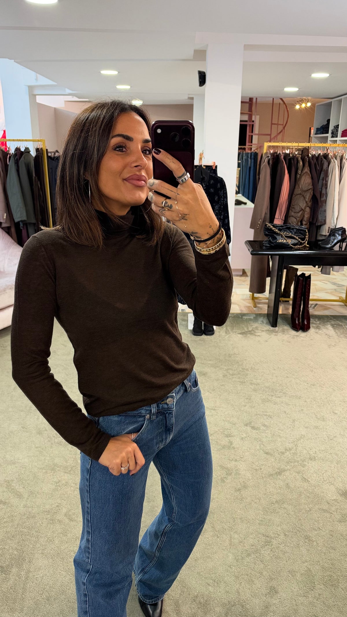 Dolcevita sottogiacca vendy marrone sl