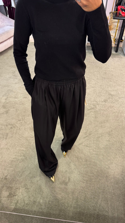 Pantaloni amie MAR DE MARGARITAS nero