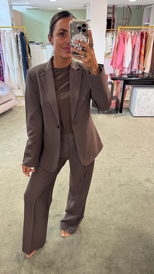 Blazer ellis marrone slim jx