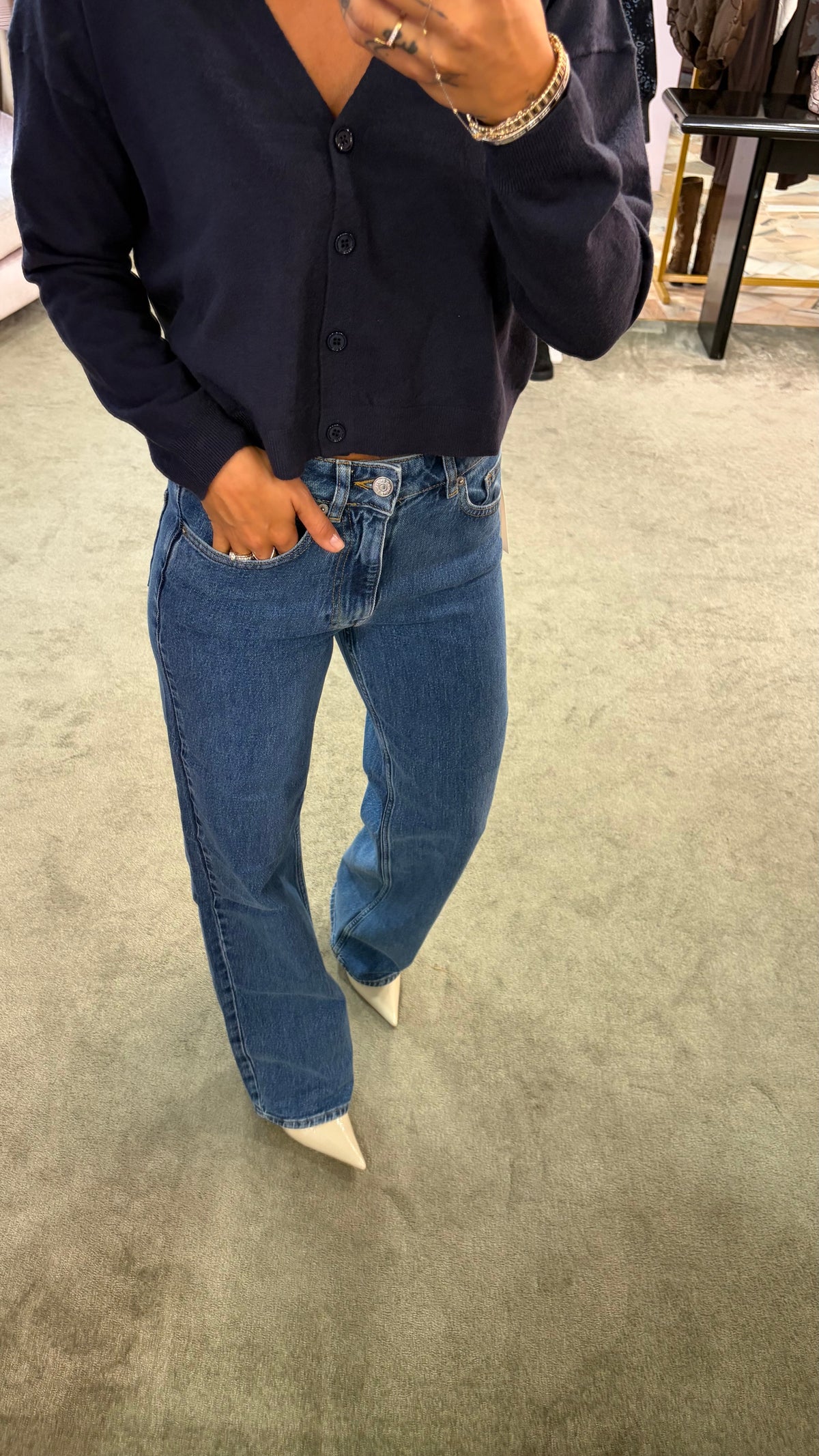 Jeans kori denim medio straight sl
