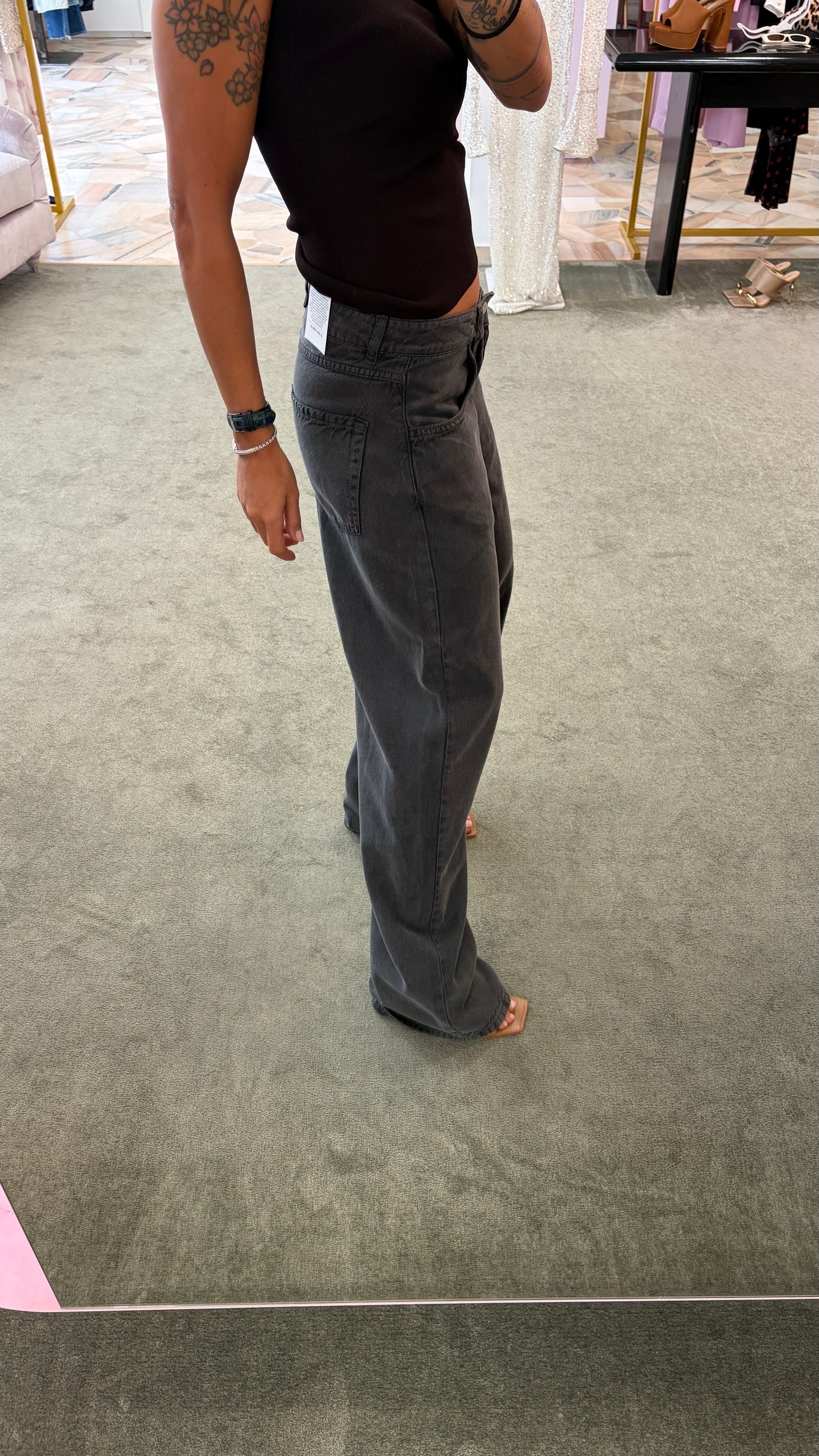 Jeans bea grigio asfalto Icon