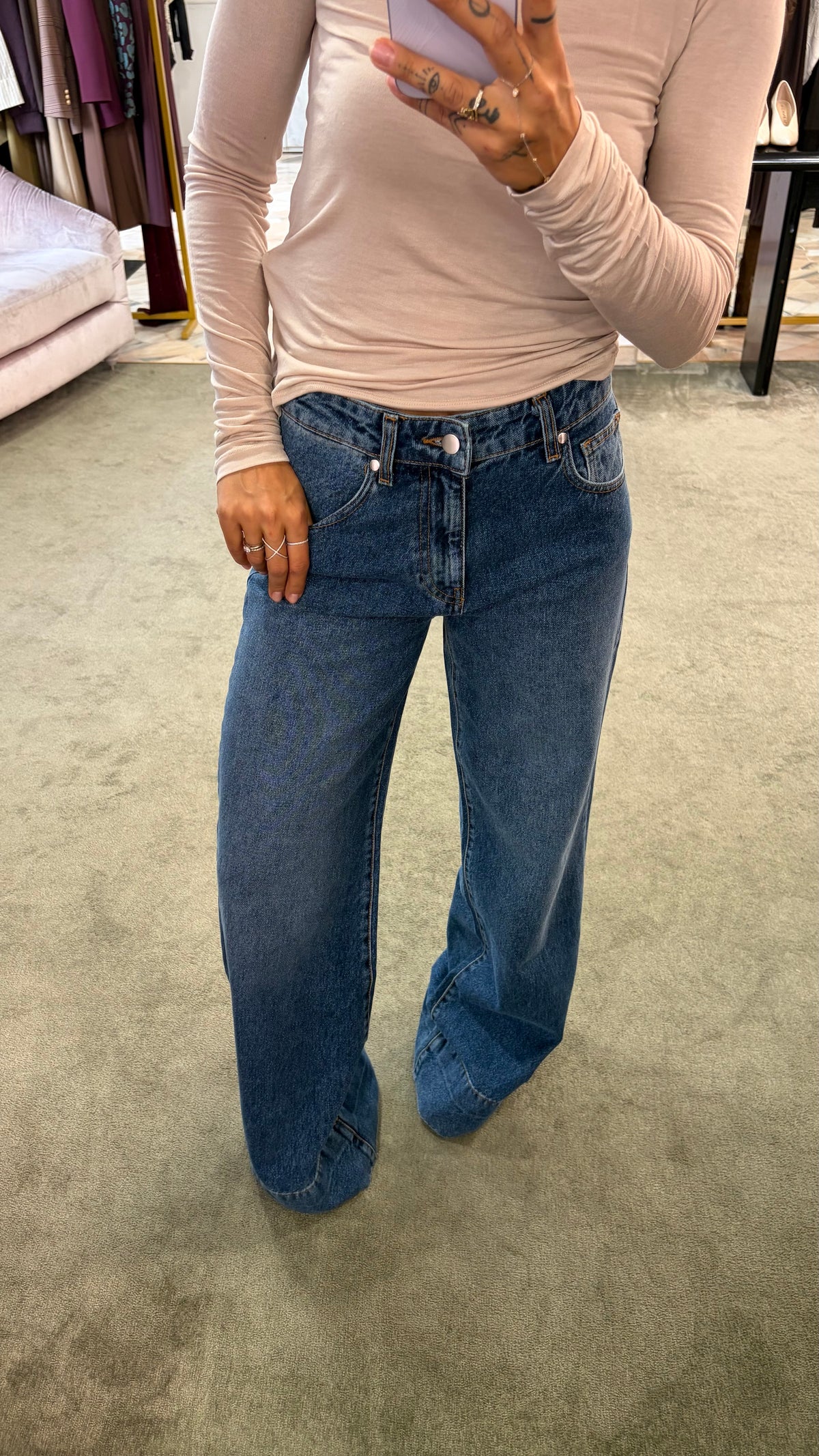 Jeans belen denim medio flare Hinnominate