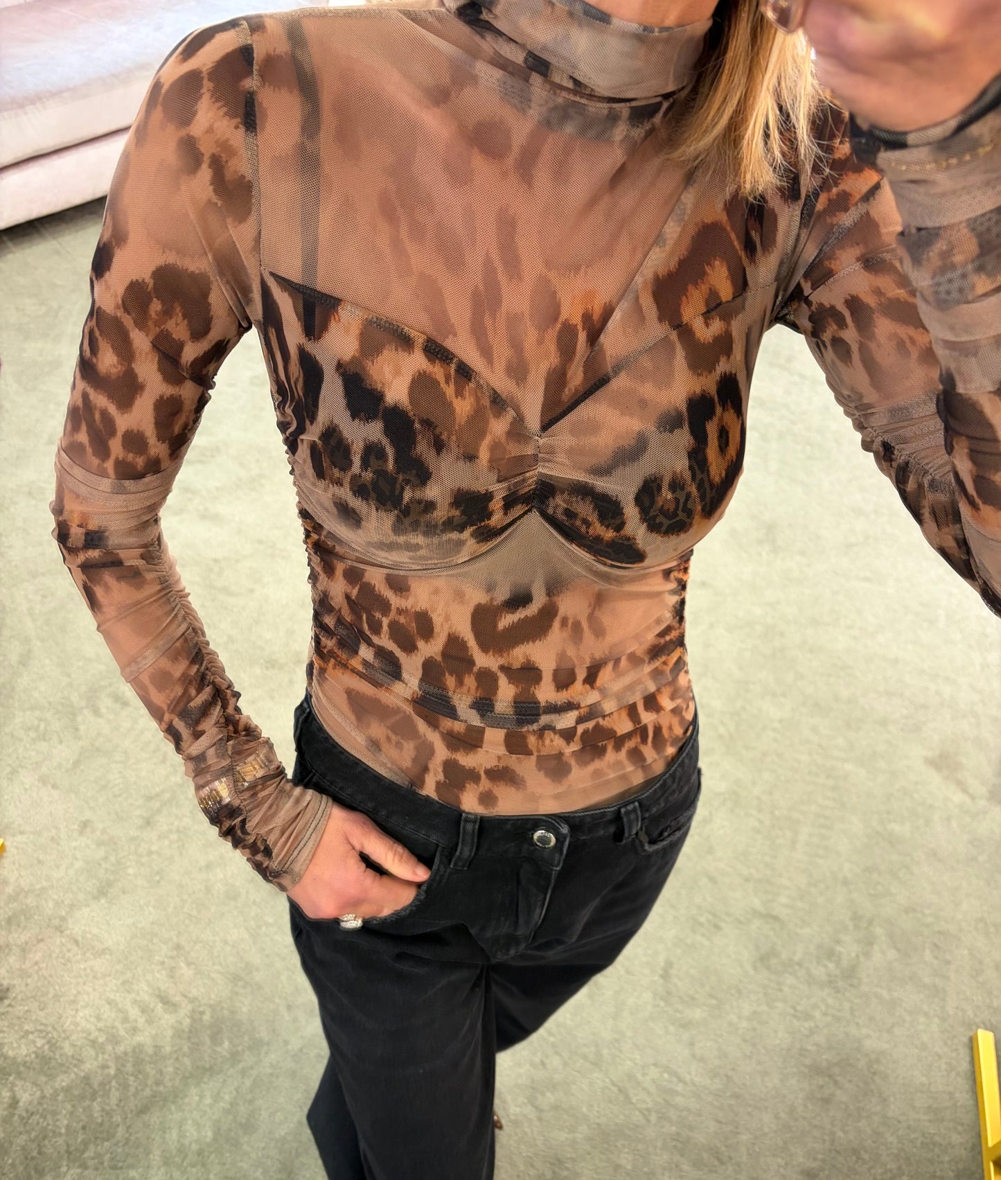 Body leopardato arricciato ks