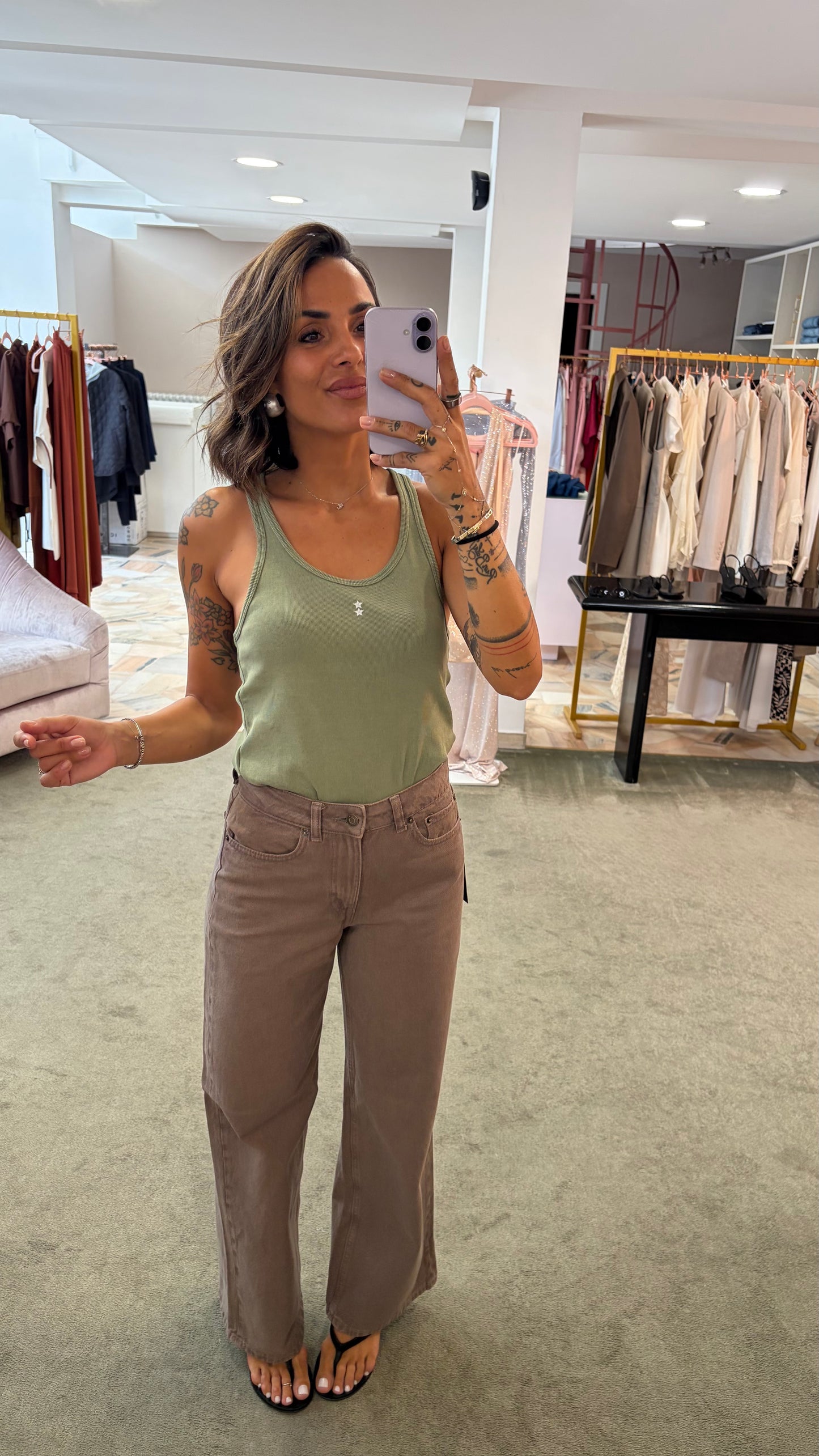 Jeans tokyo taupe jx