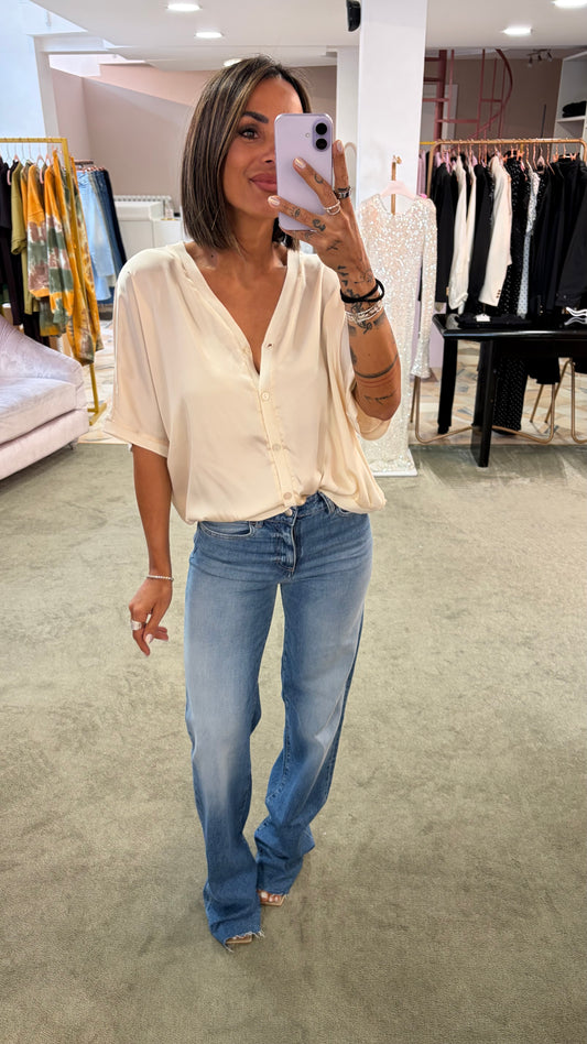 Jeans joia denim medio/chiaro taglio vivo Icon pe26