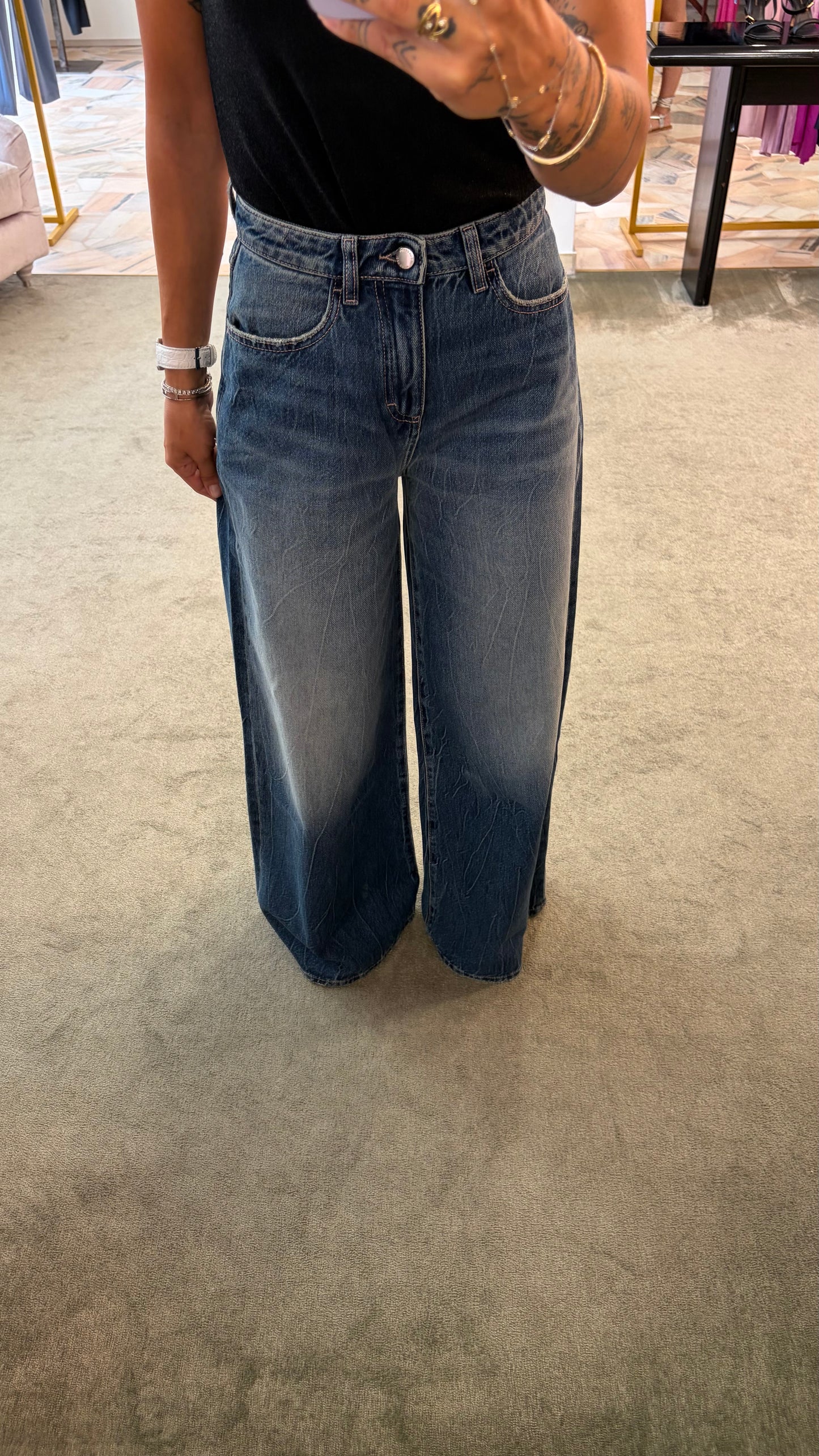 Jeans kendall denim medio Icon A/I26