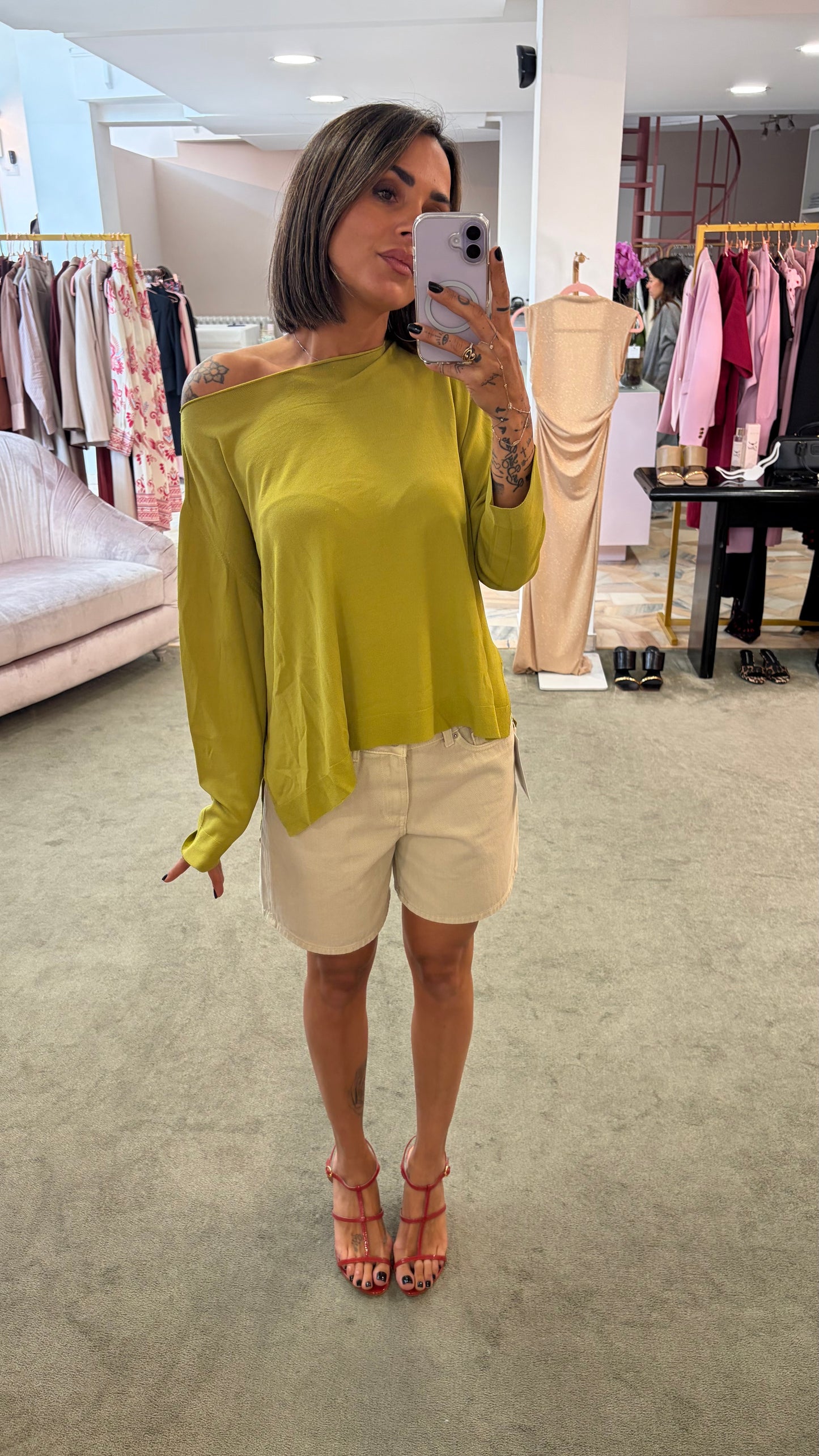 Shorts sabbia in denim jx