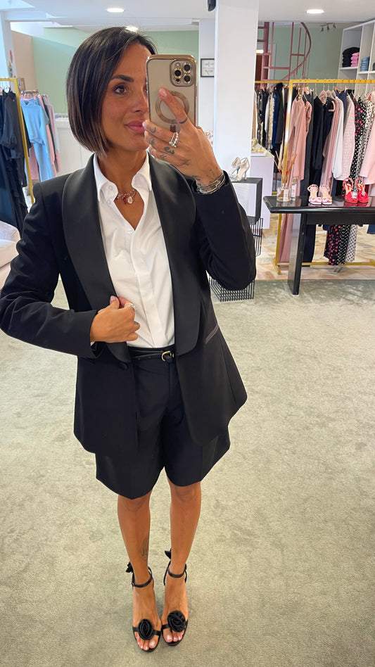 Blazer nero smoking Actualee