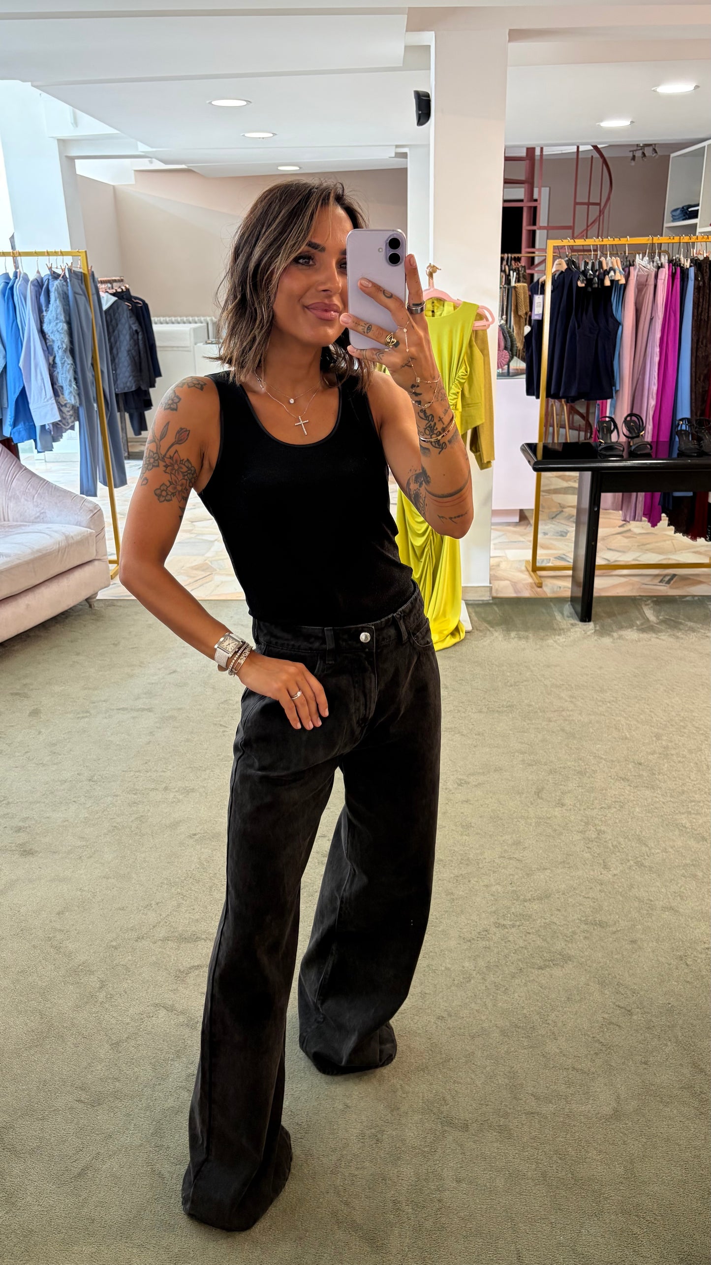 Jeans debby nero carbon Icon A/I26