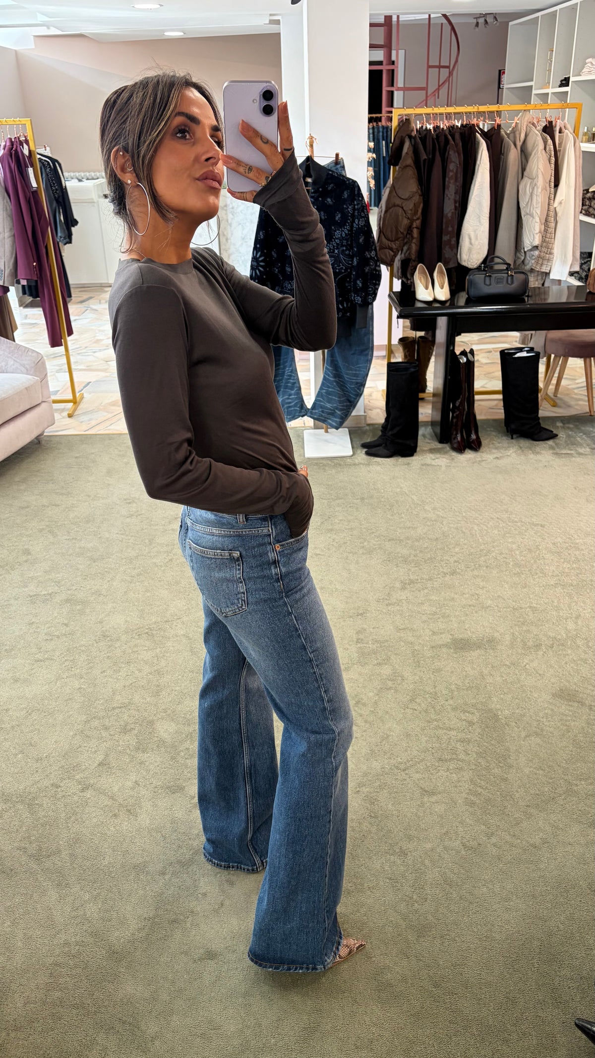 Jeans elba Dr.Denim bootcut medio