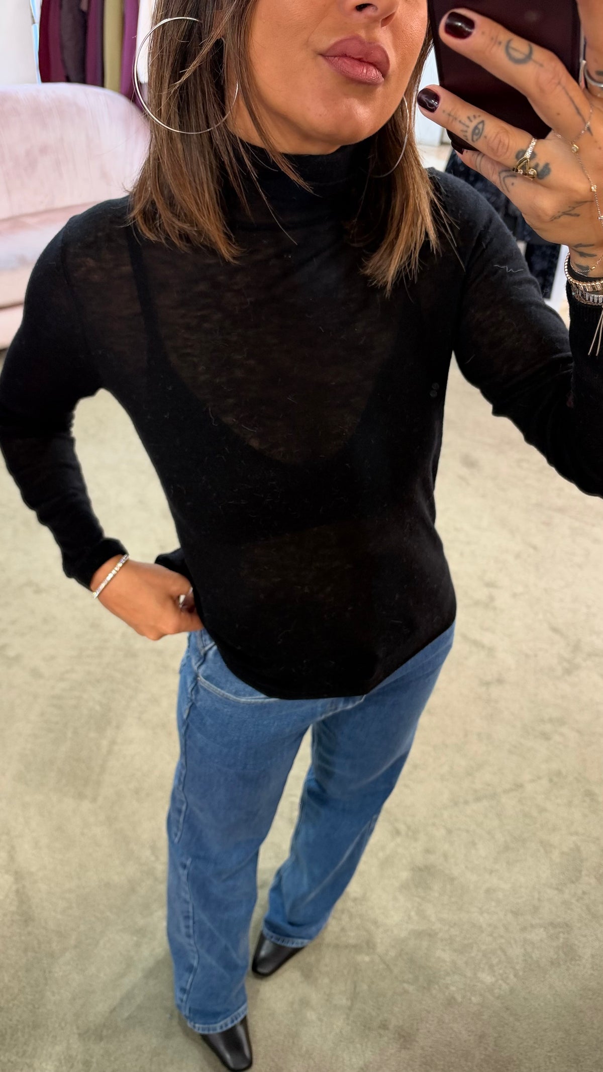Dolcevita sottogiacca vendy nero sl