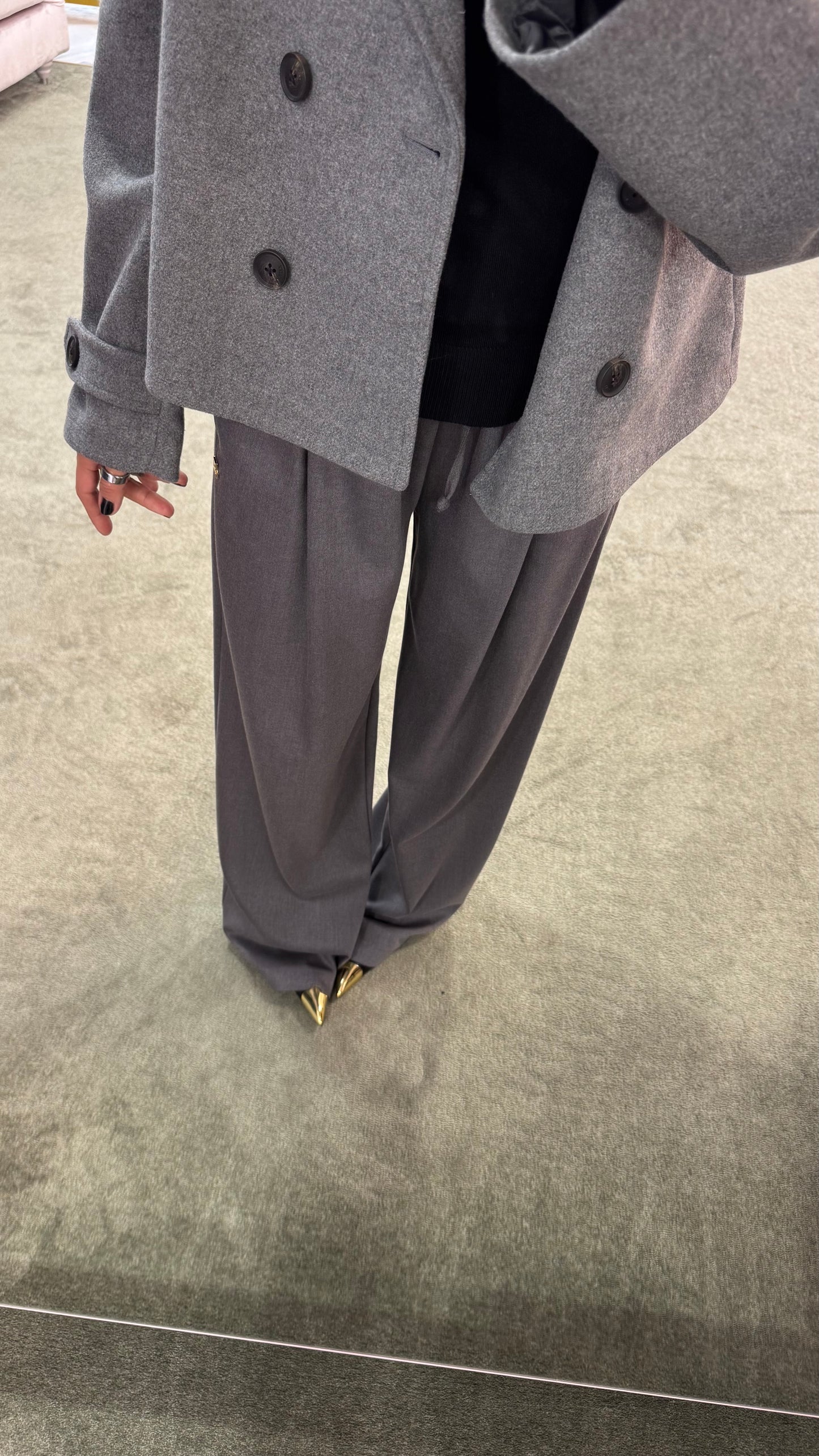 Pantaloni grigi Hinnominate con coulisse