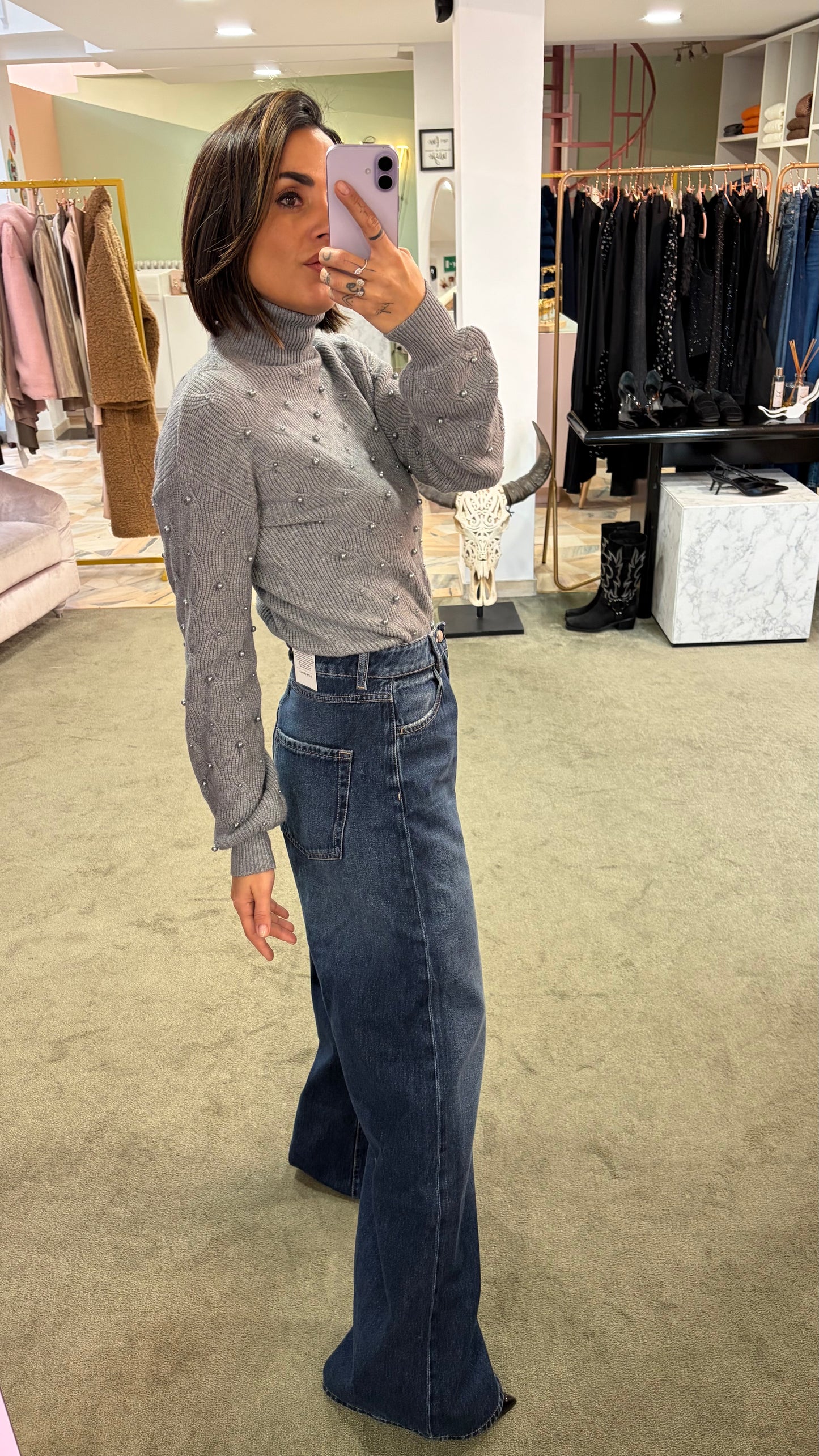 Jeans debby deep blue Icon