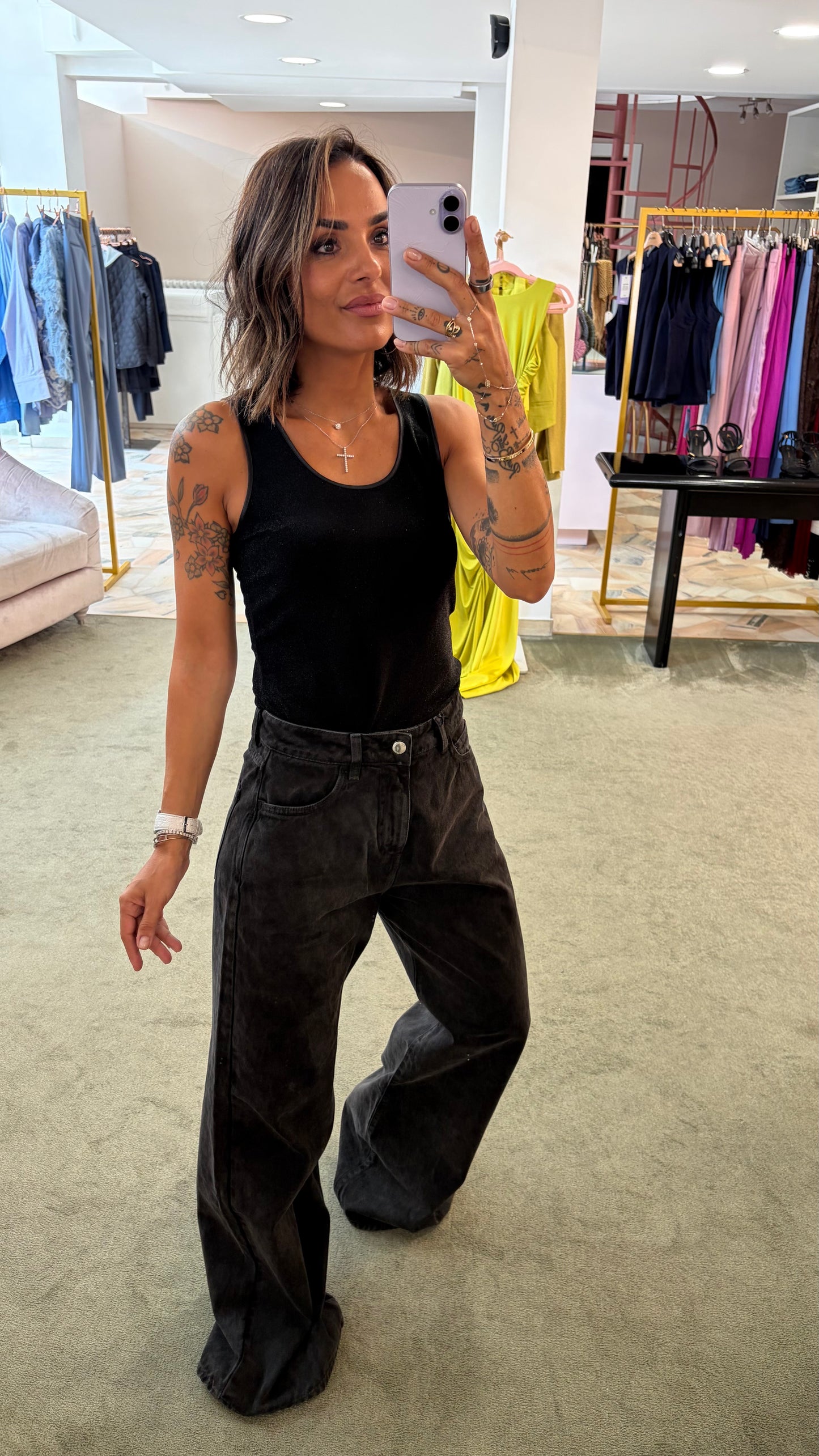 Jeans debby nero carbon Icon A/I26