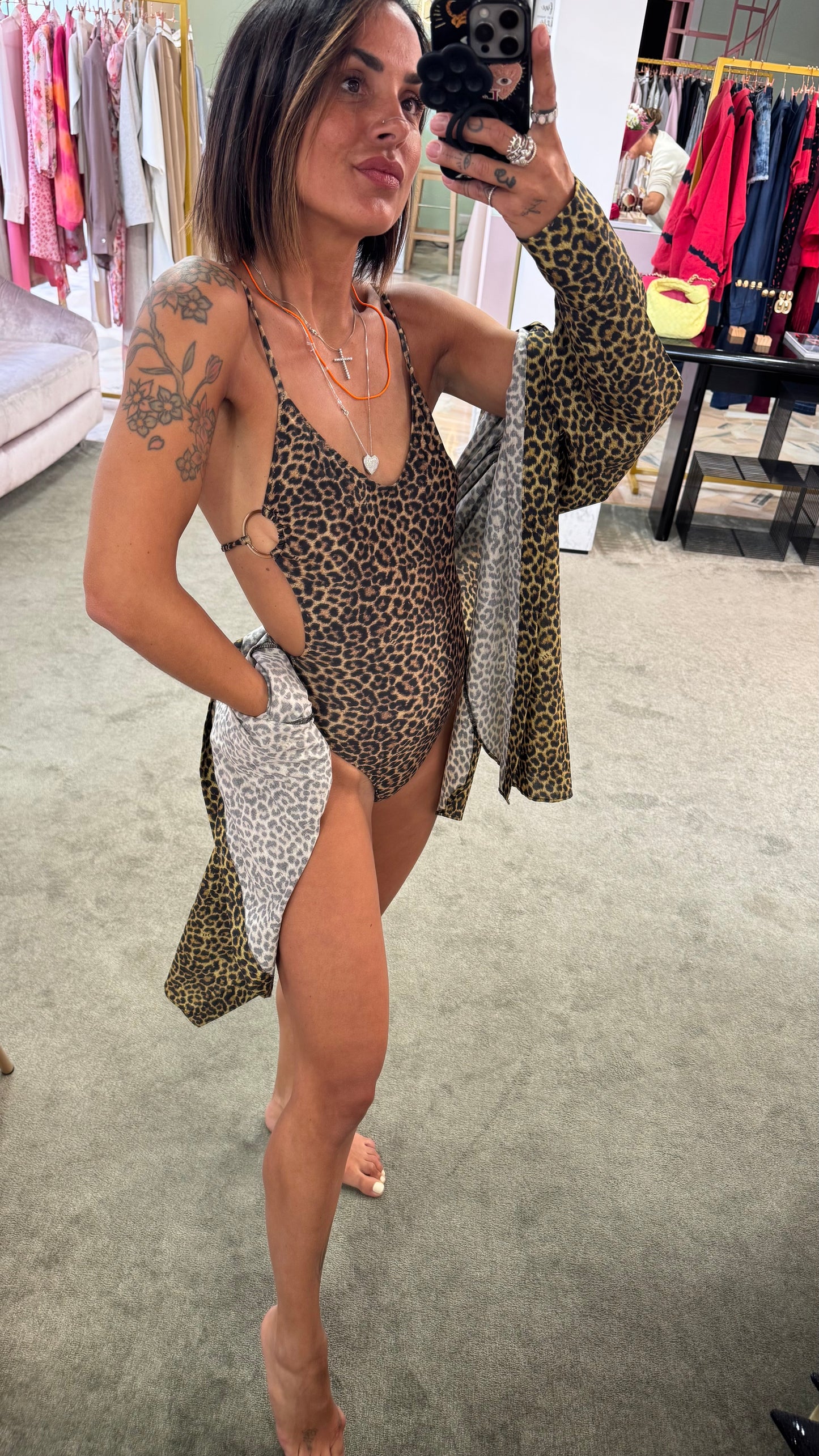 Costume intero maculato Matinée