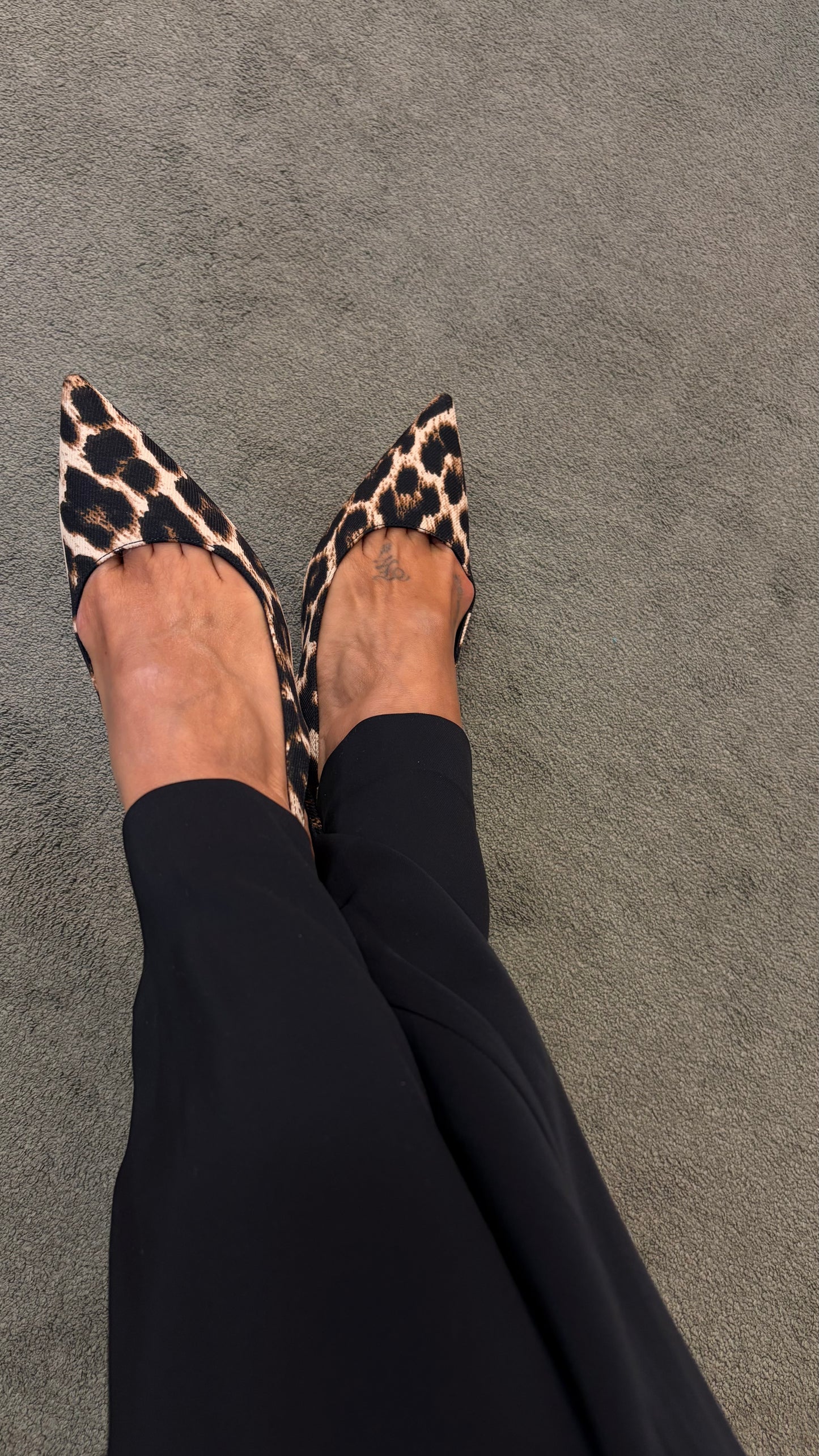 Slingback leopardata tw