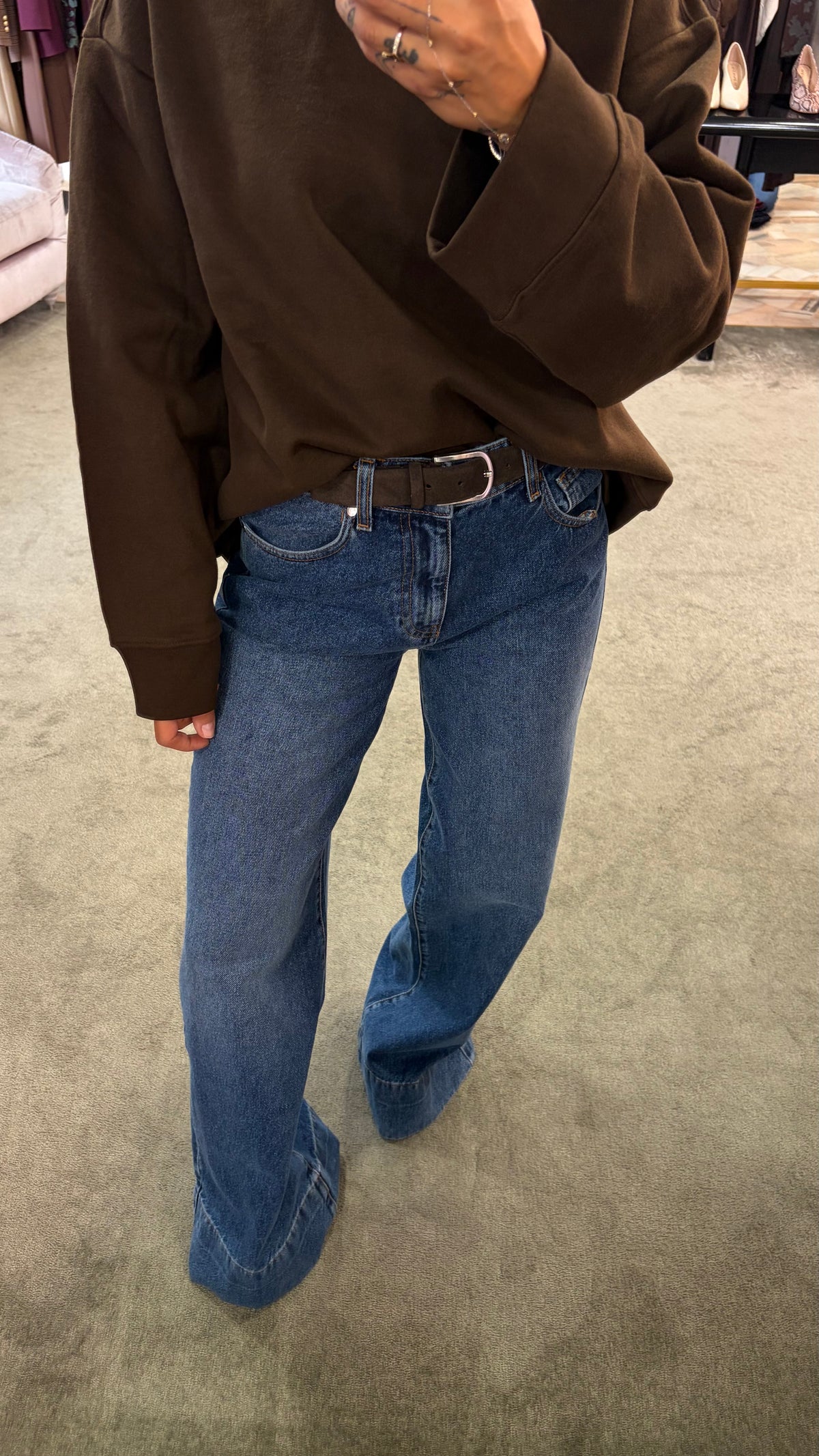 Jeans belen denim medio flare Hinnominate