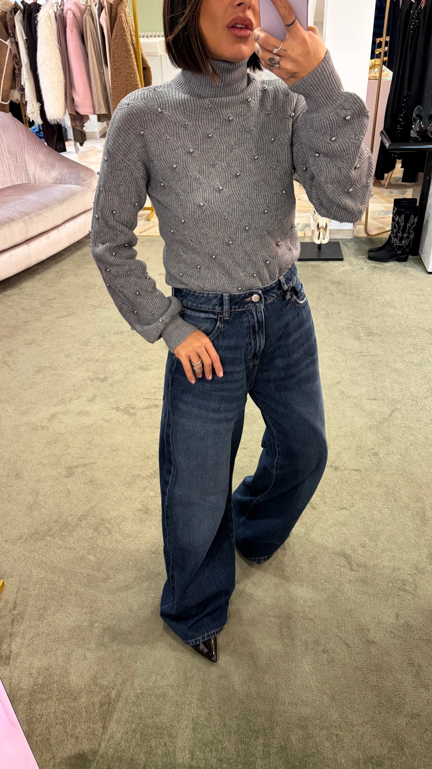 Jeans debby deep blue Icon