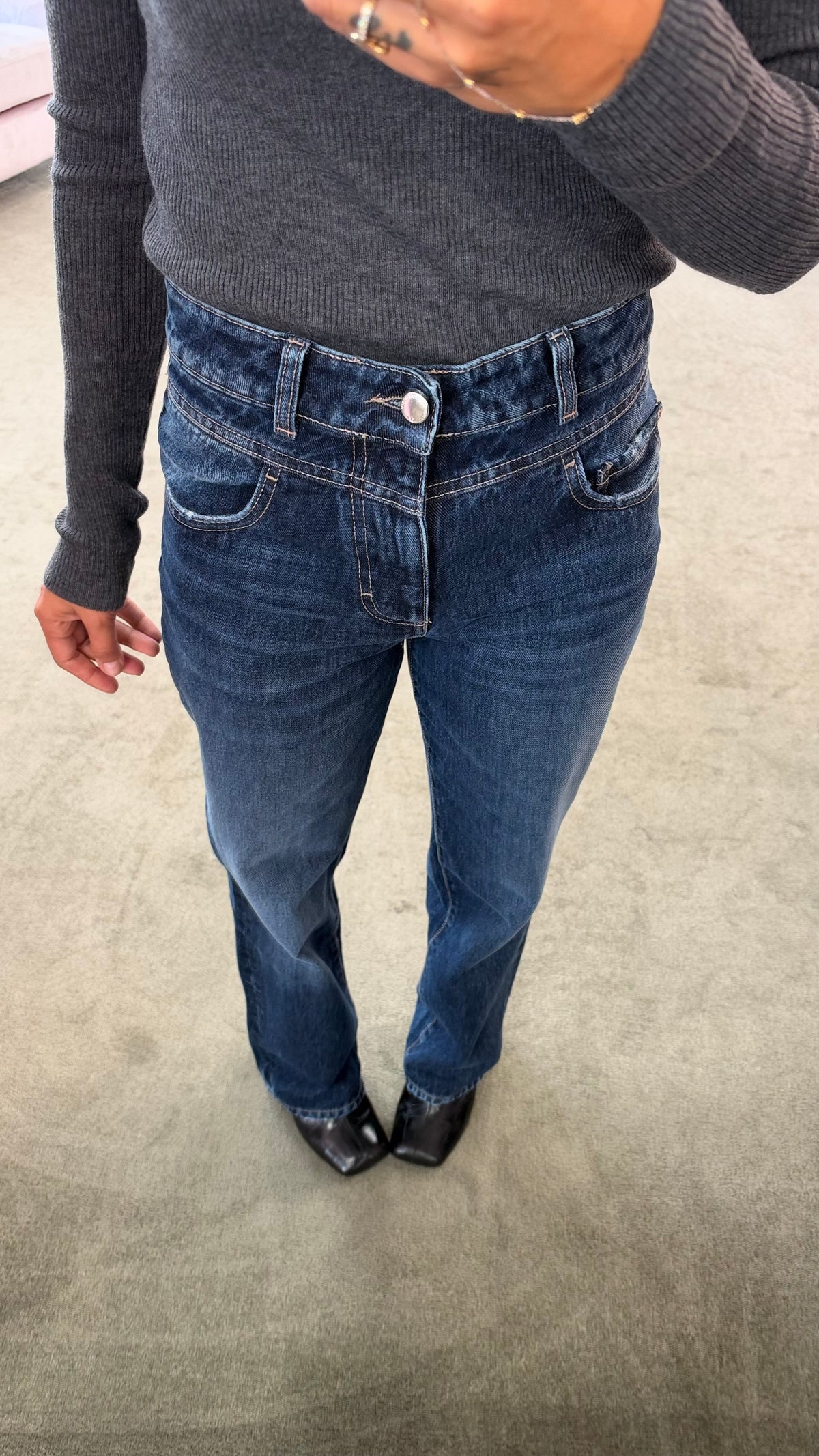 Jeans dali denim scuro Icon