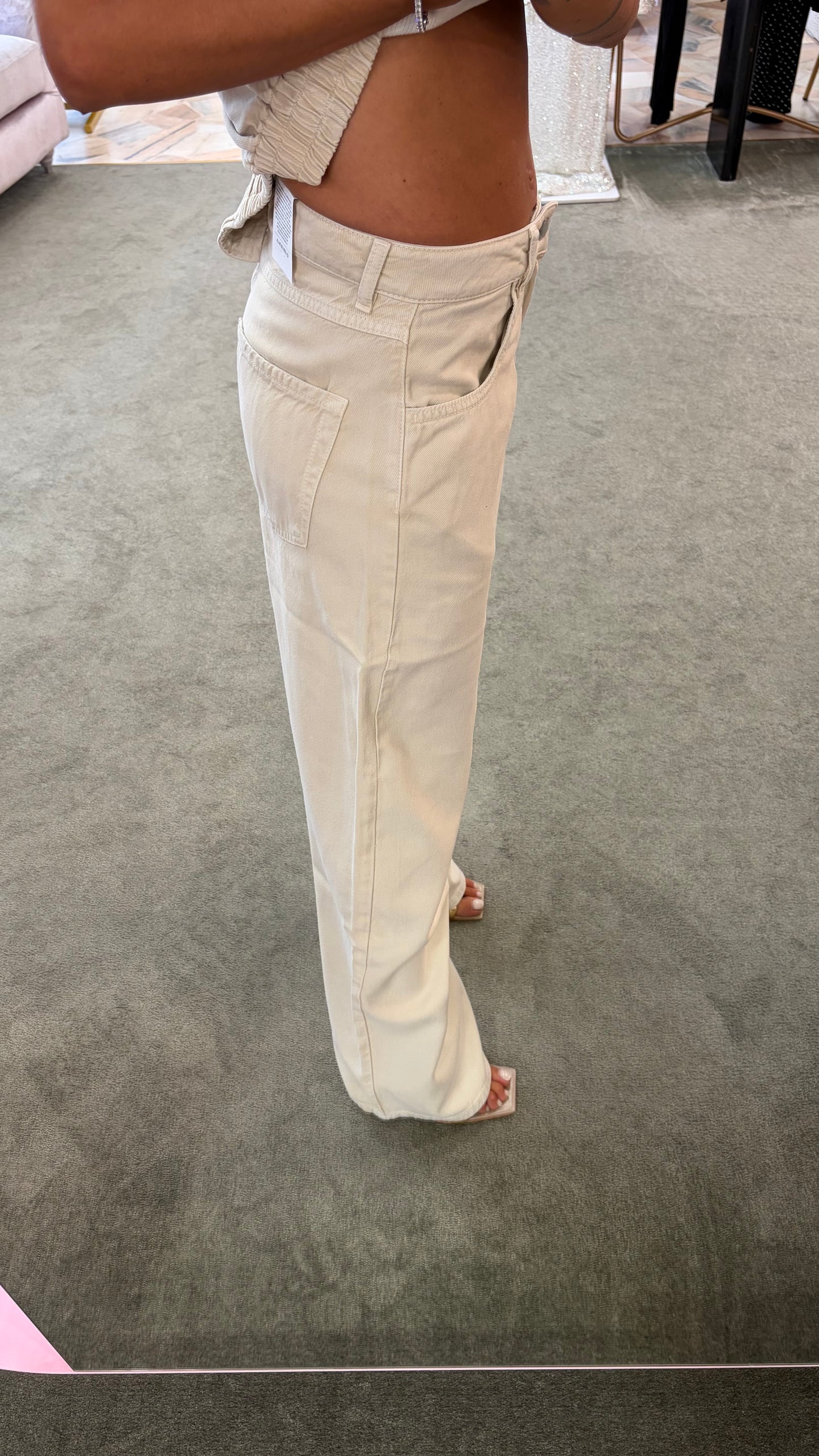 Jeans bea beige Icon