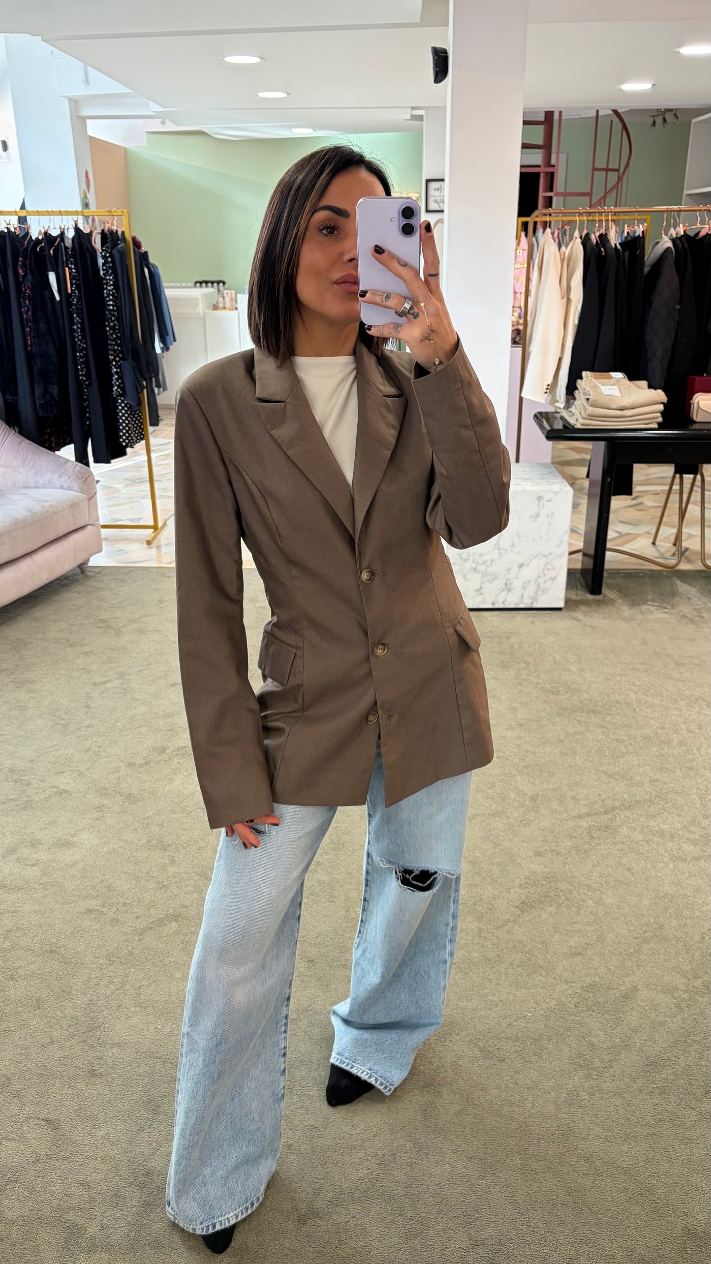 Blazer lungo fango gl