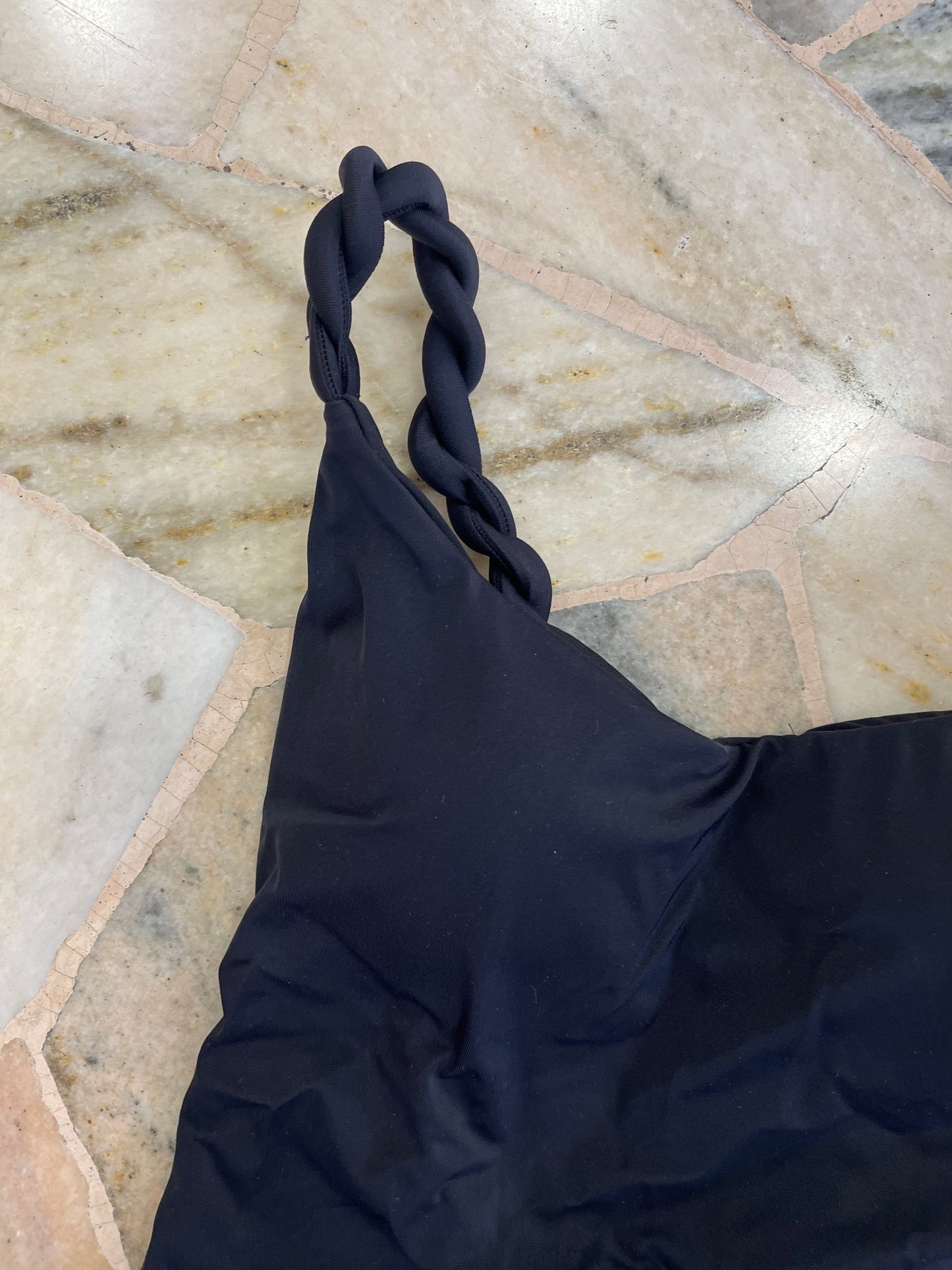 Costume intero nero torchon Cotazur