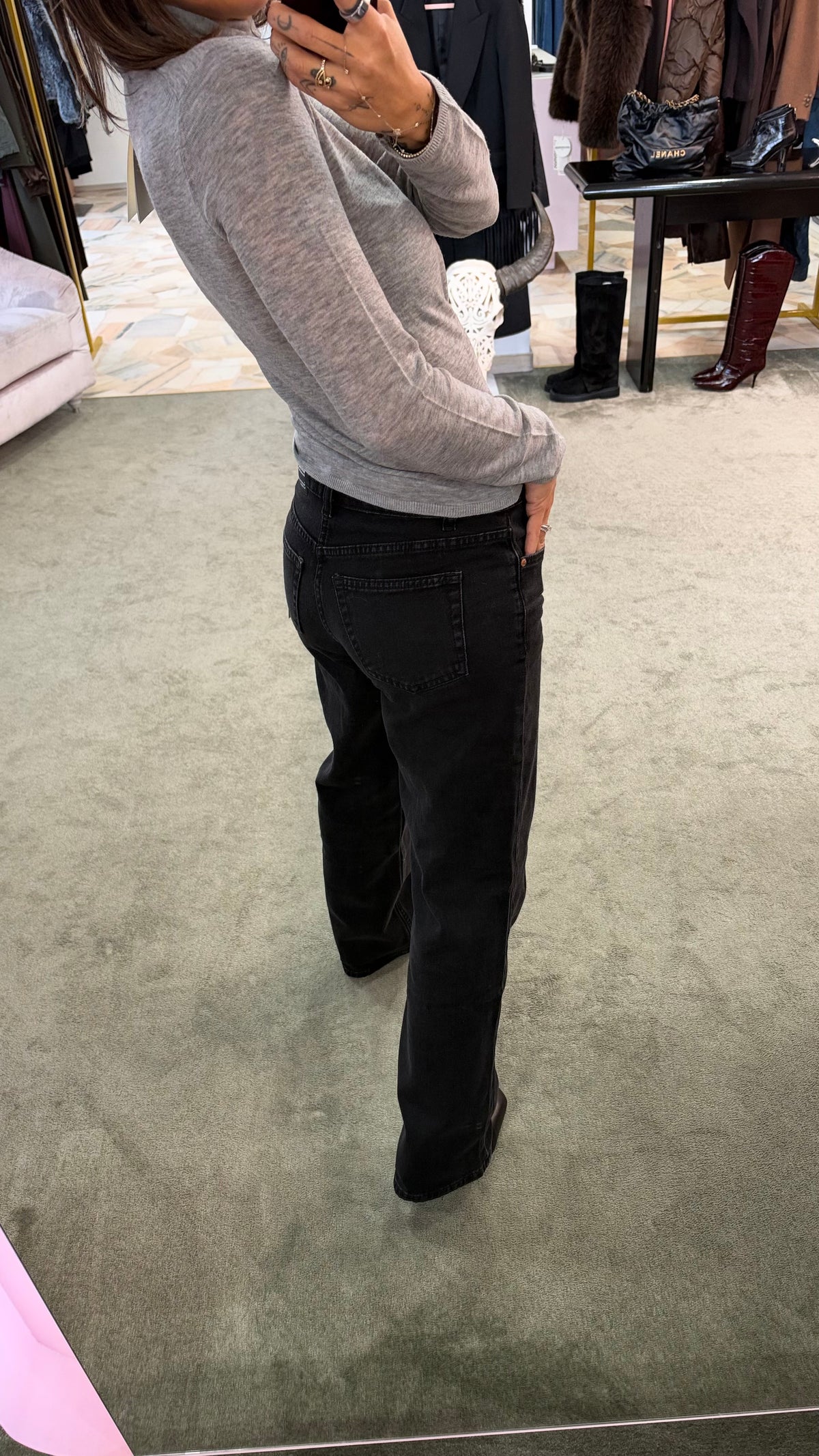 Jeans Echo Dr.Denim straight nero