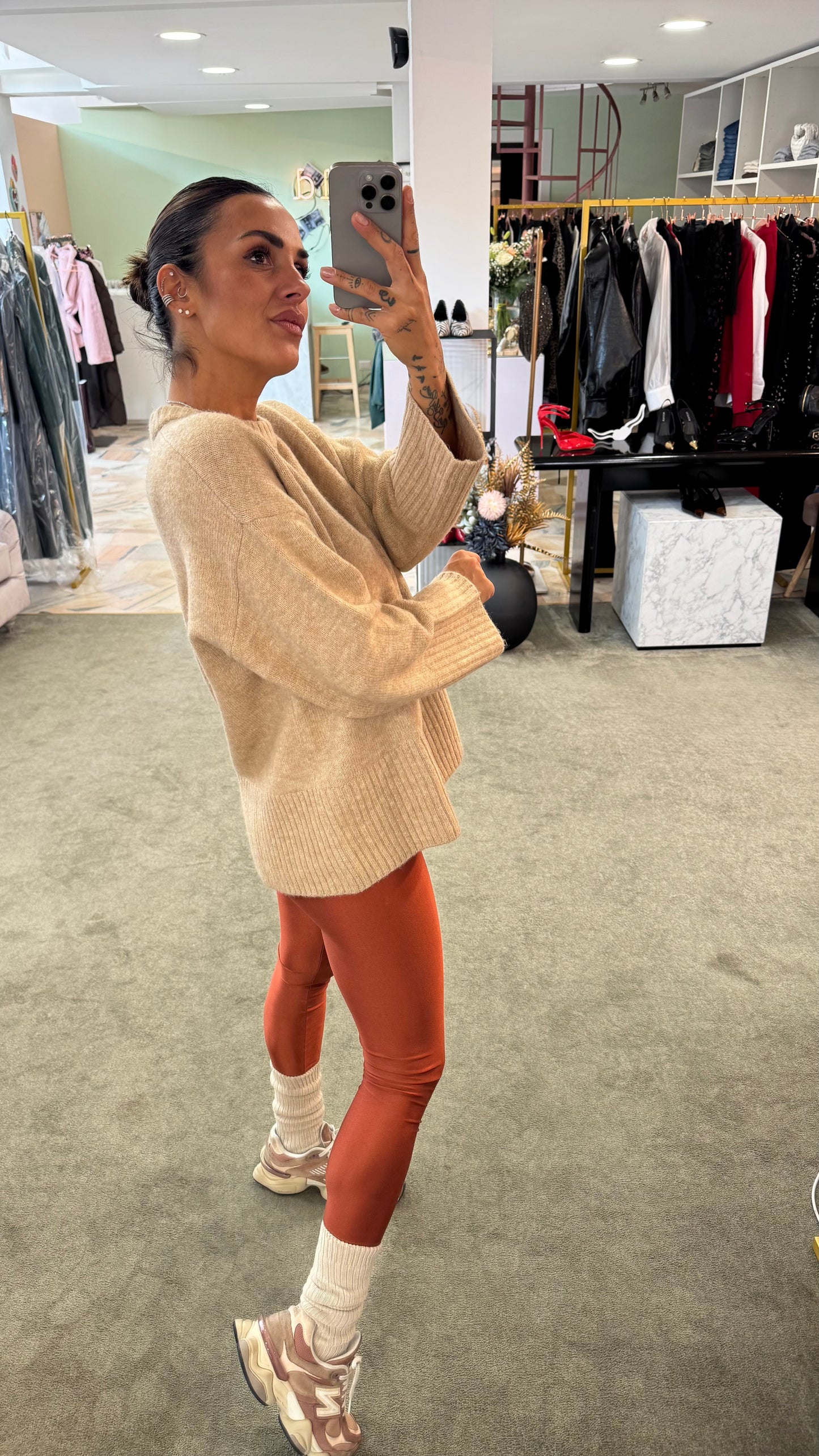 Leggings ruggine Matinée