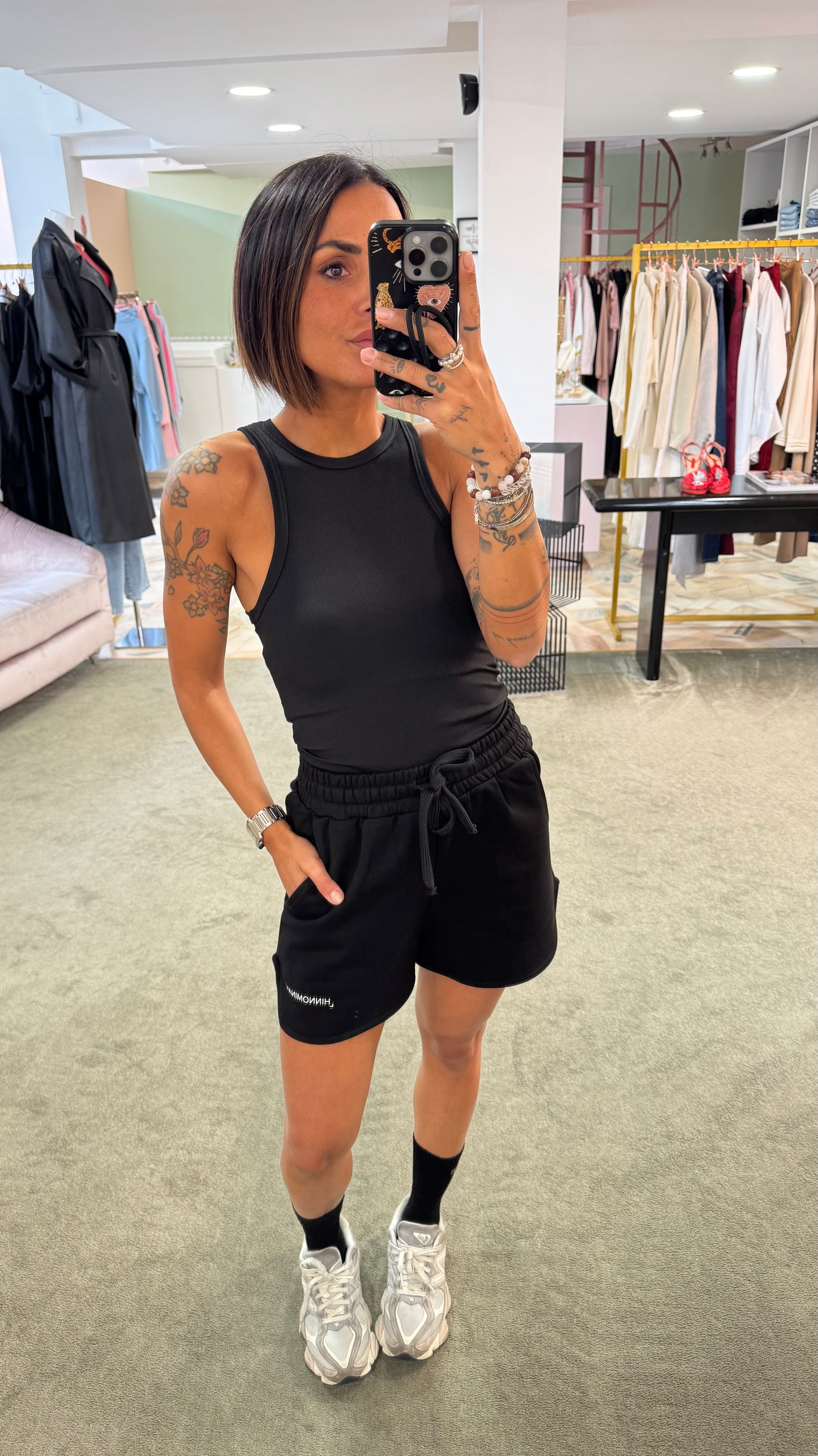Shorts nero hinnominate